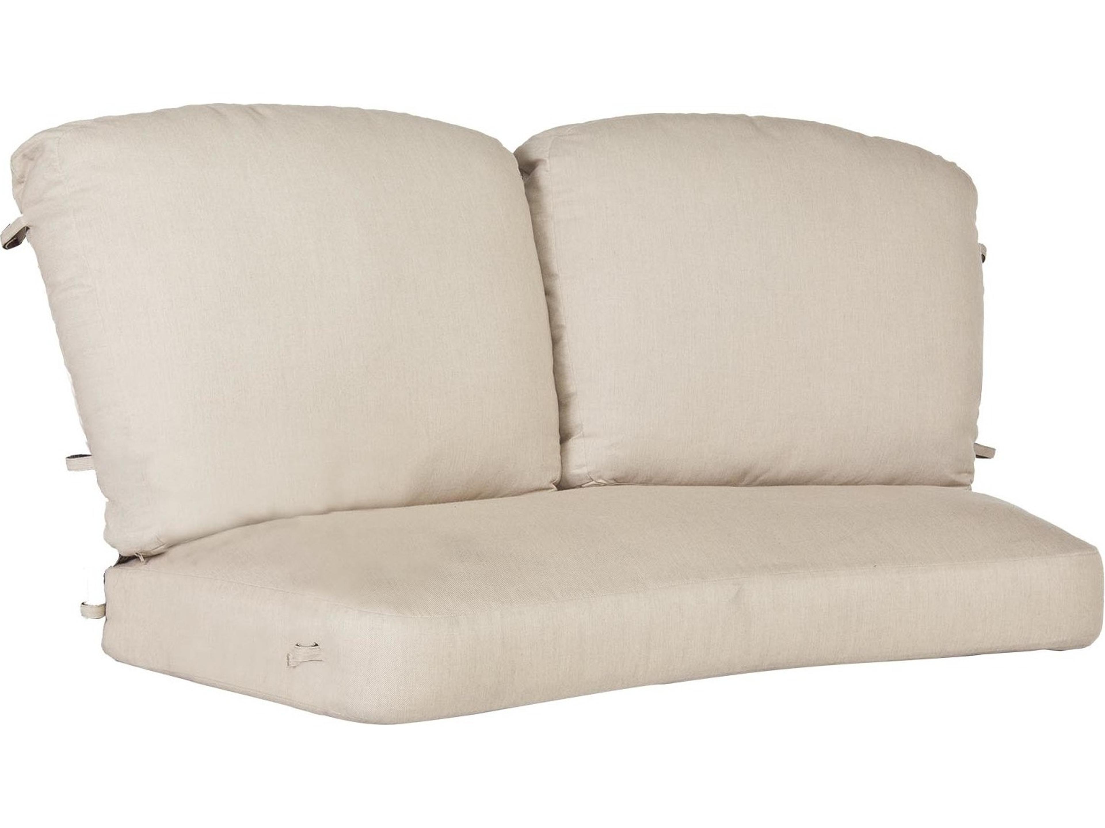 Siena Replacement Plush Comfort Crescent Loveseat Cushion