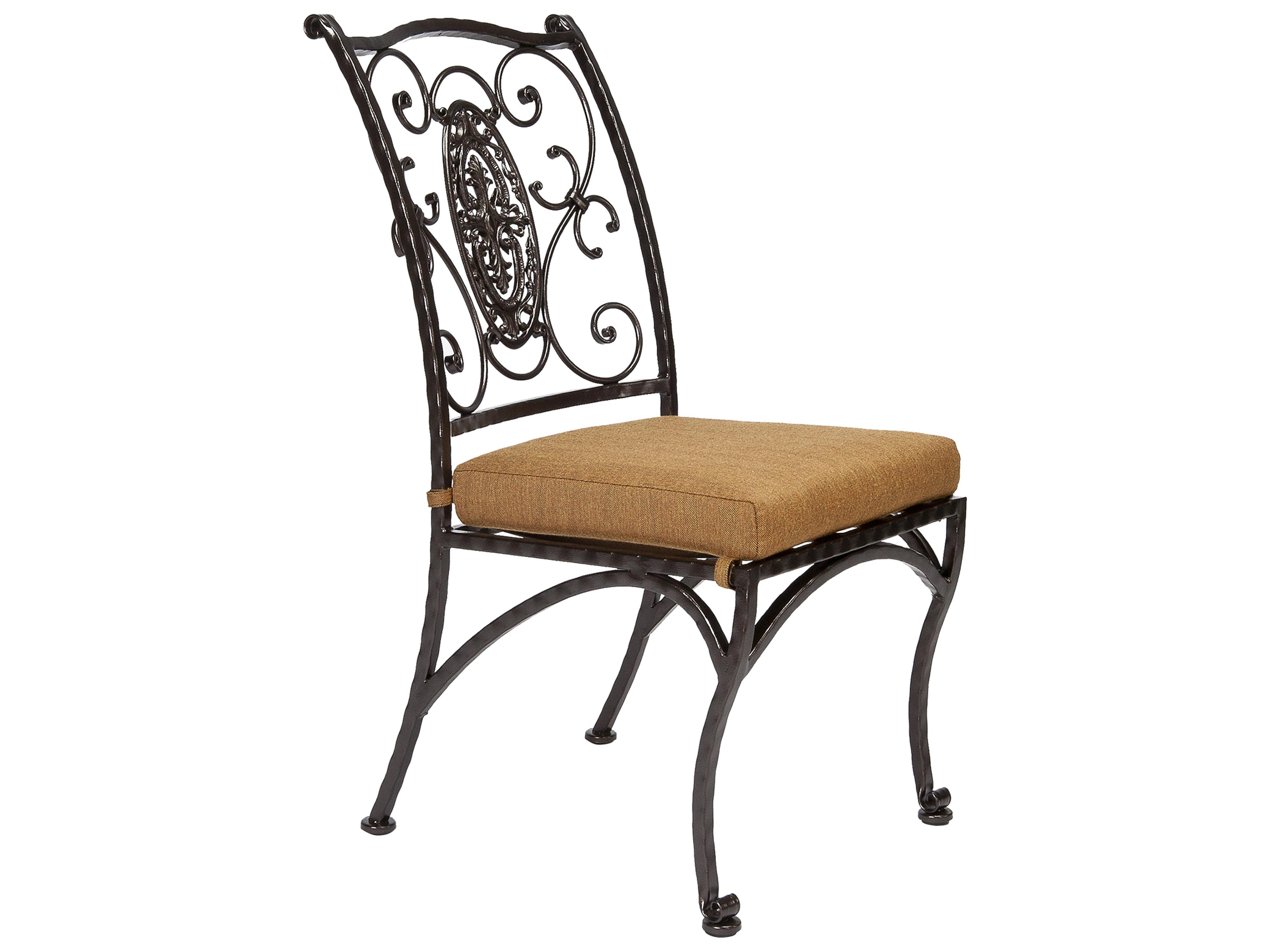 San Cristobal Wrought Iron Cushion Dining Chair