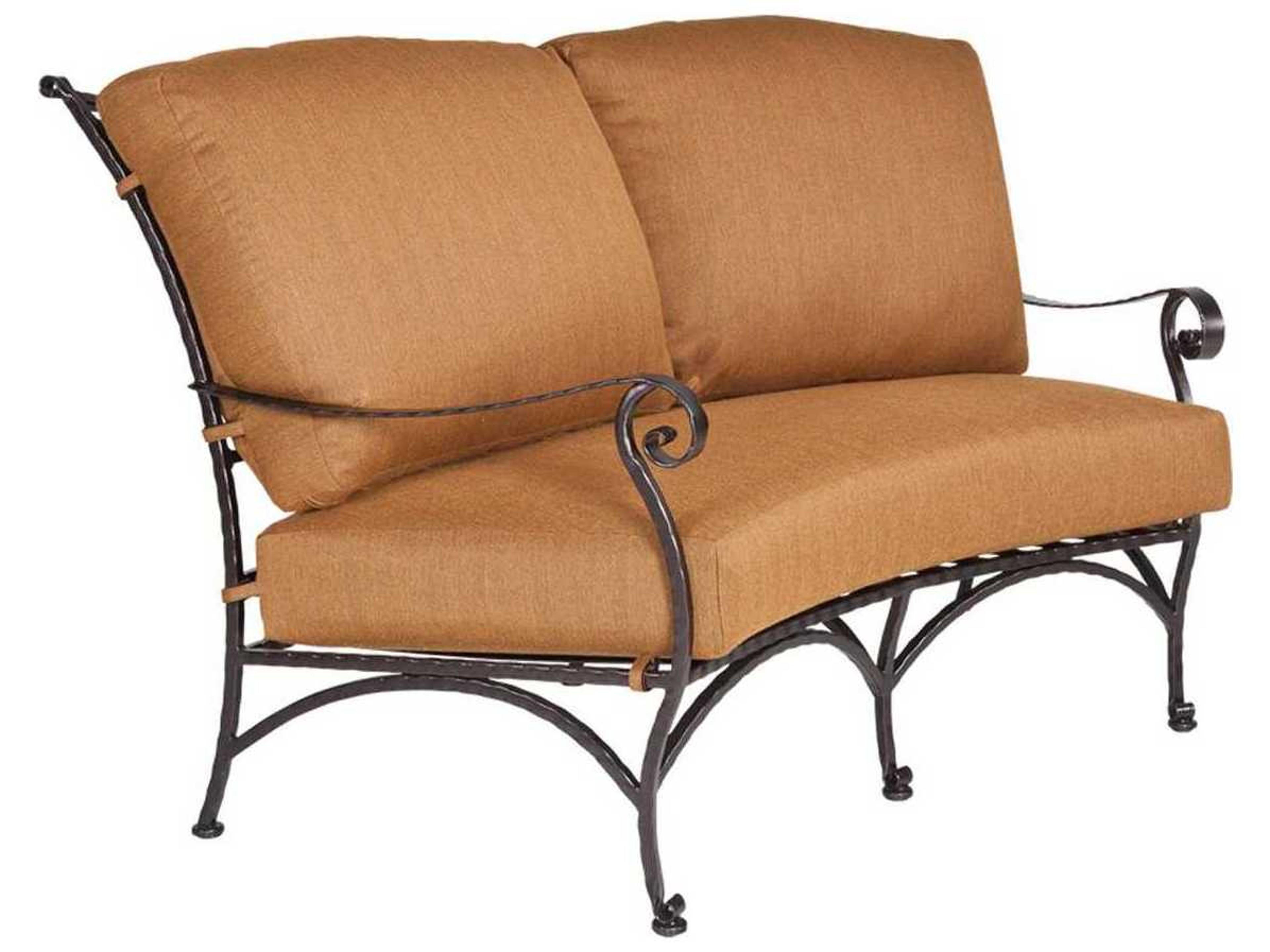 San Cristobal Replacement Crescent Loveseat Cushions