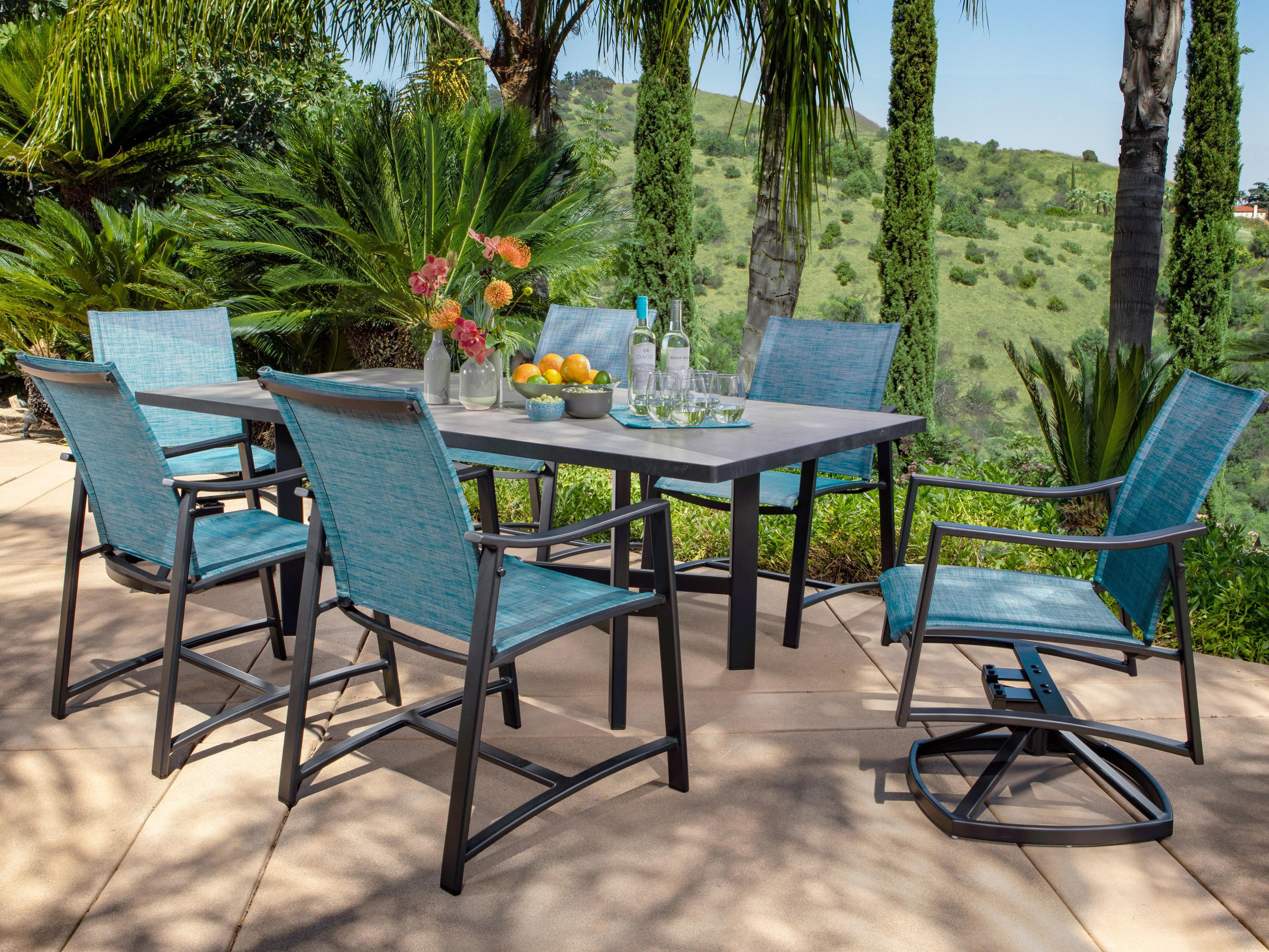 Avana Aluminum Dining Set