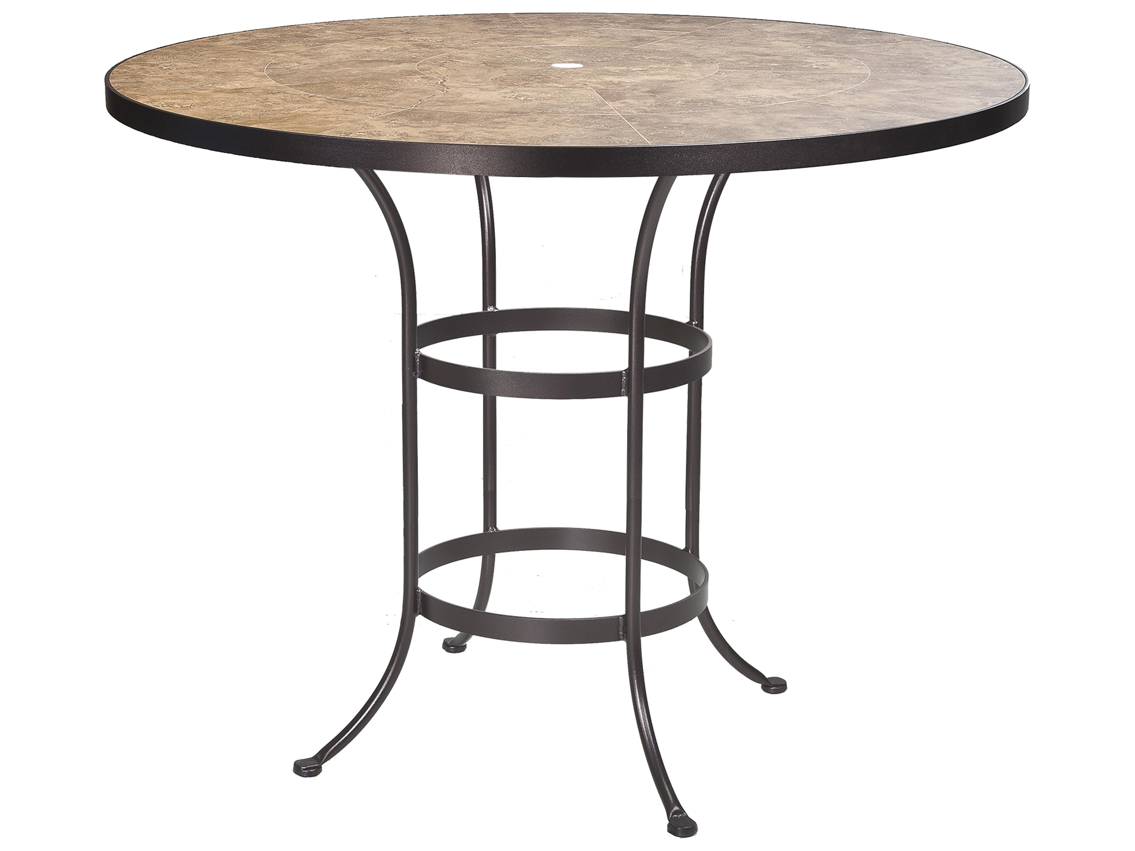 OW Lee Wrought Iron Square Bar Table Base