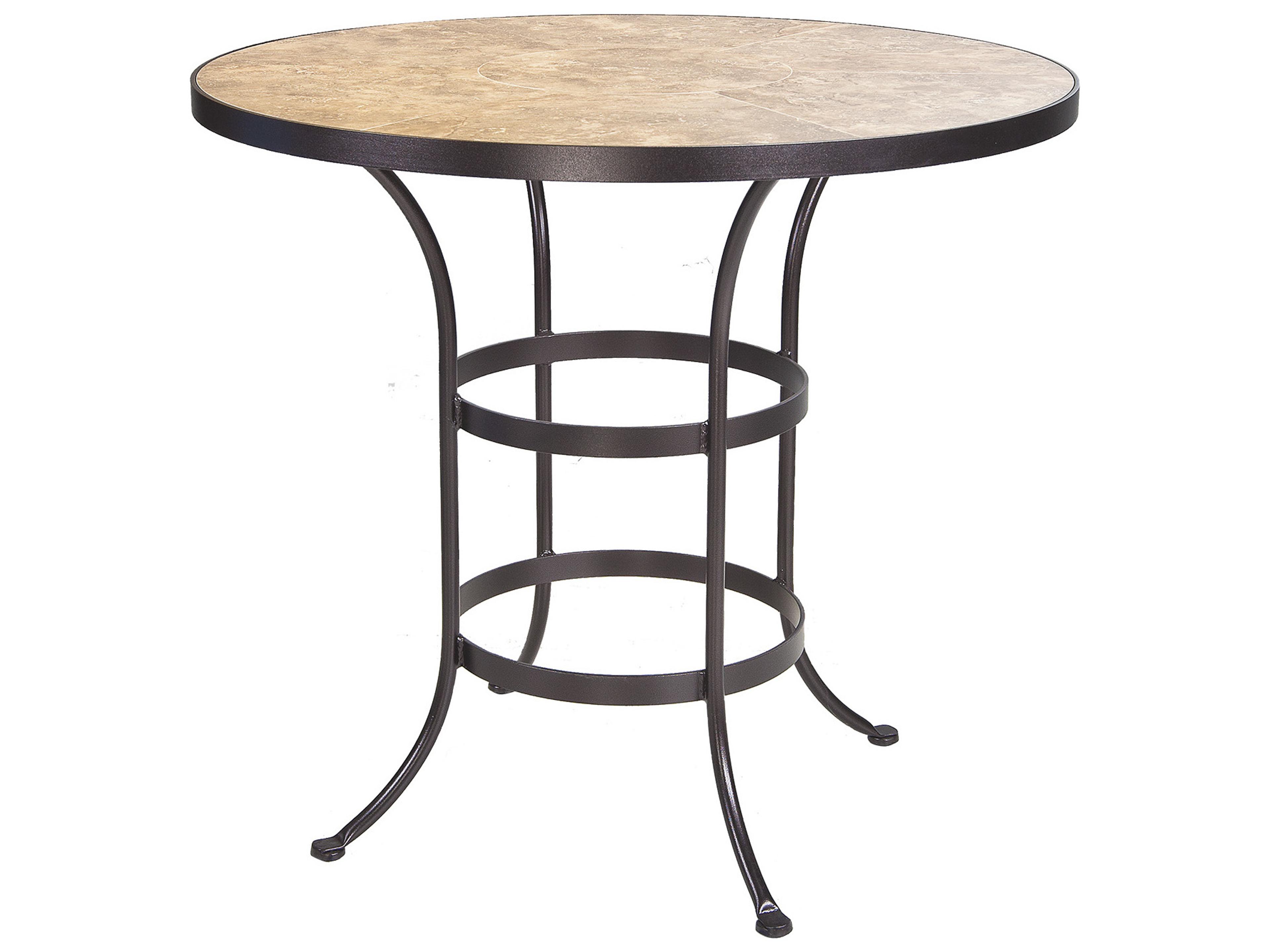 OW Lee Wrought Iron Square Counter Table Base