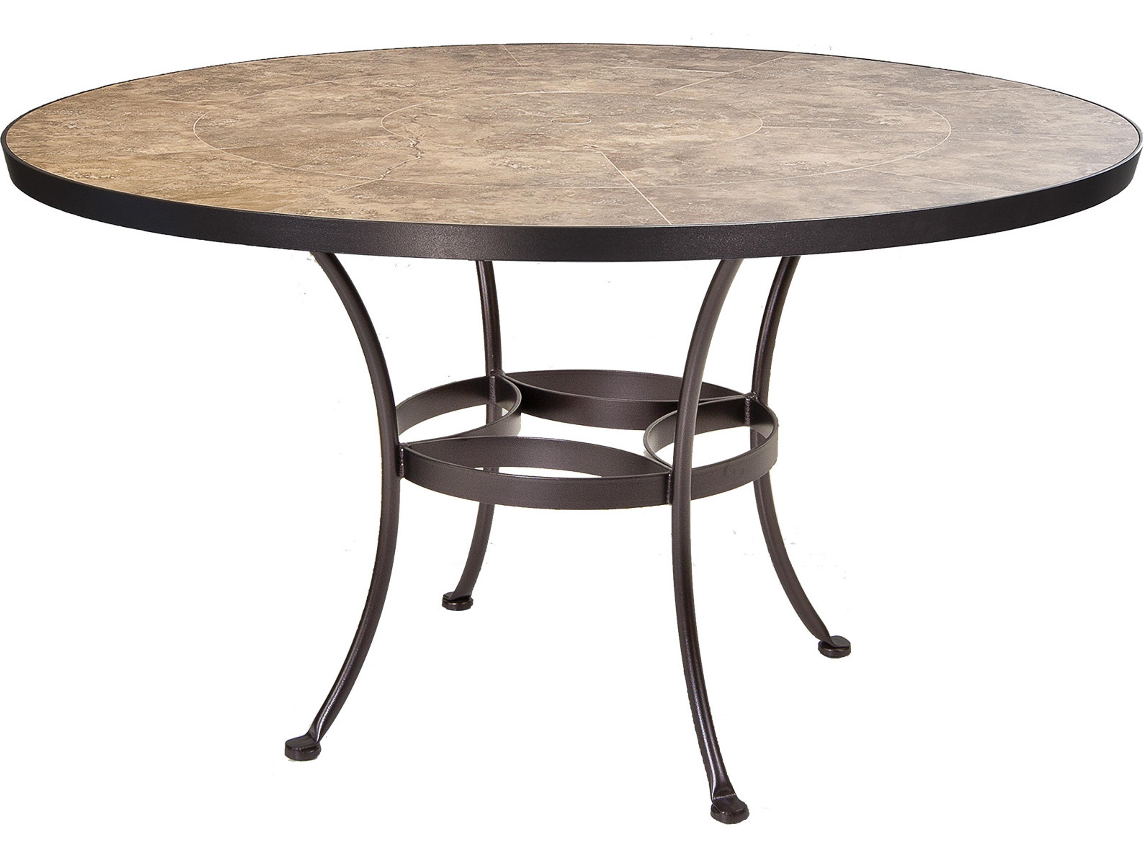 OW Lee Wrought Iron Dining Round Table Base