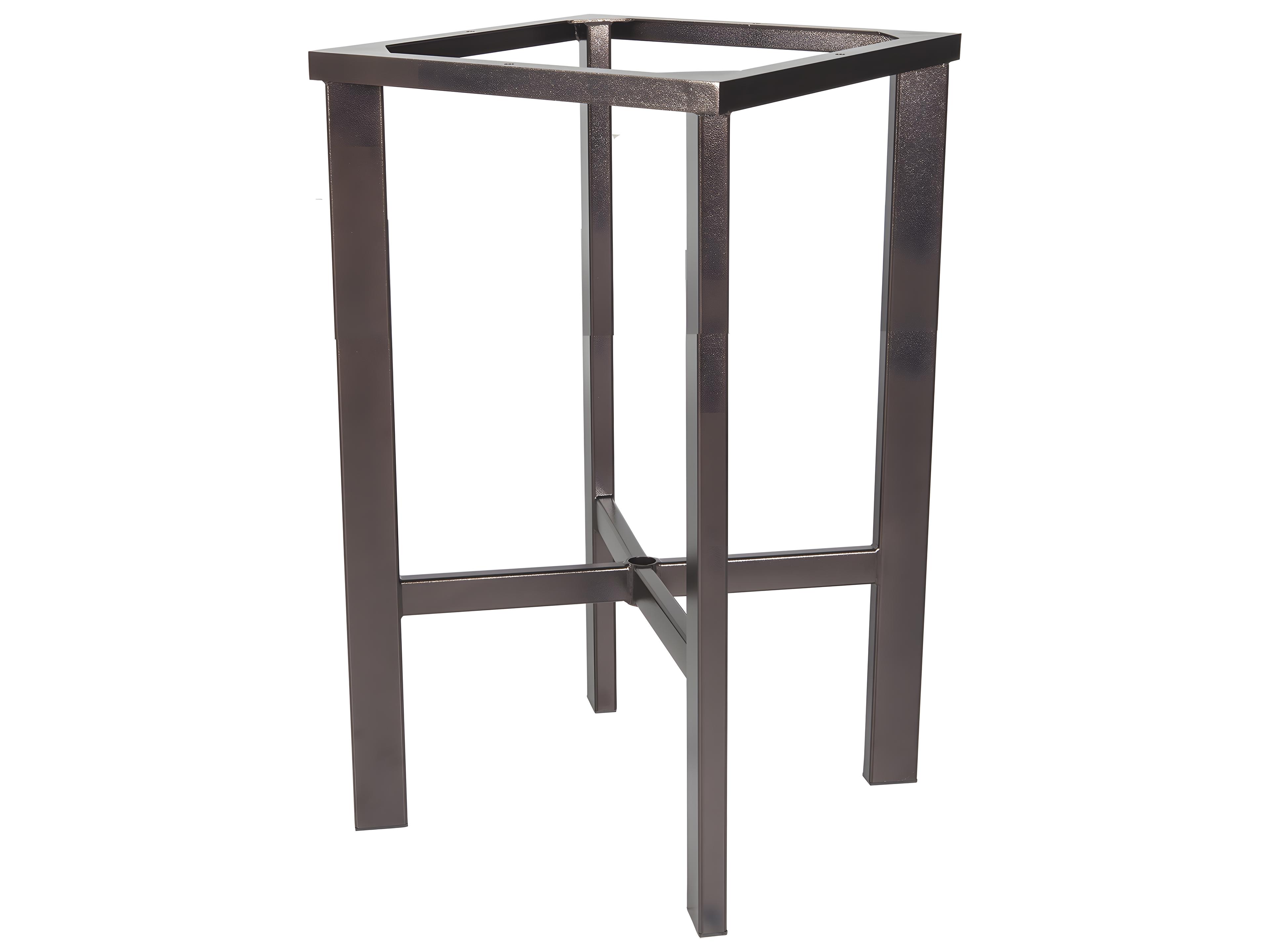 Modern Aluminum Bar Table Base