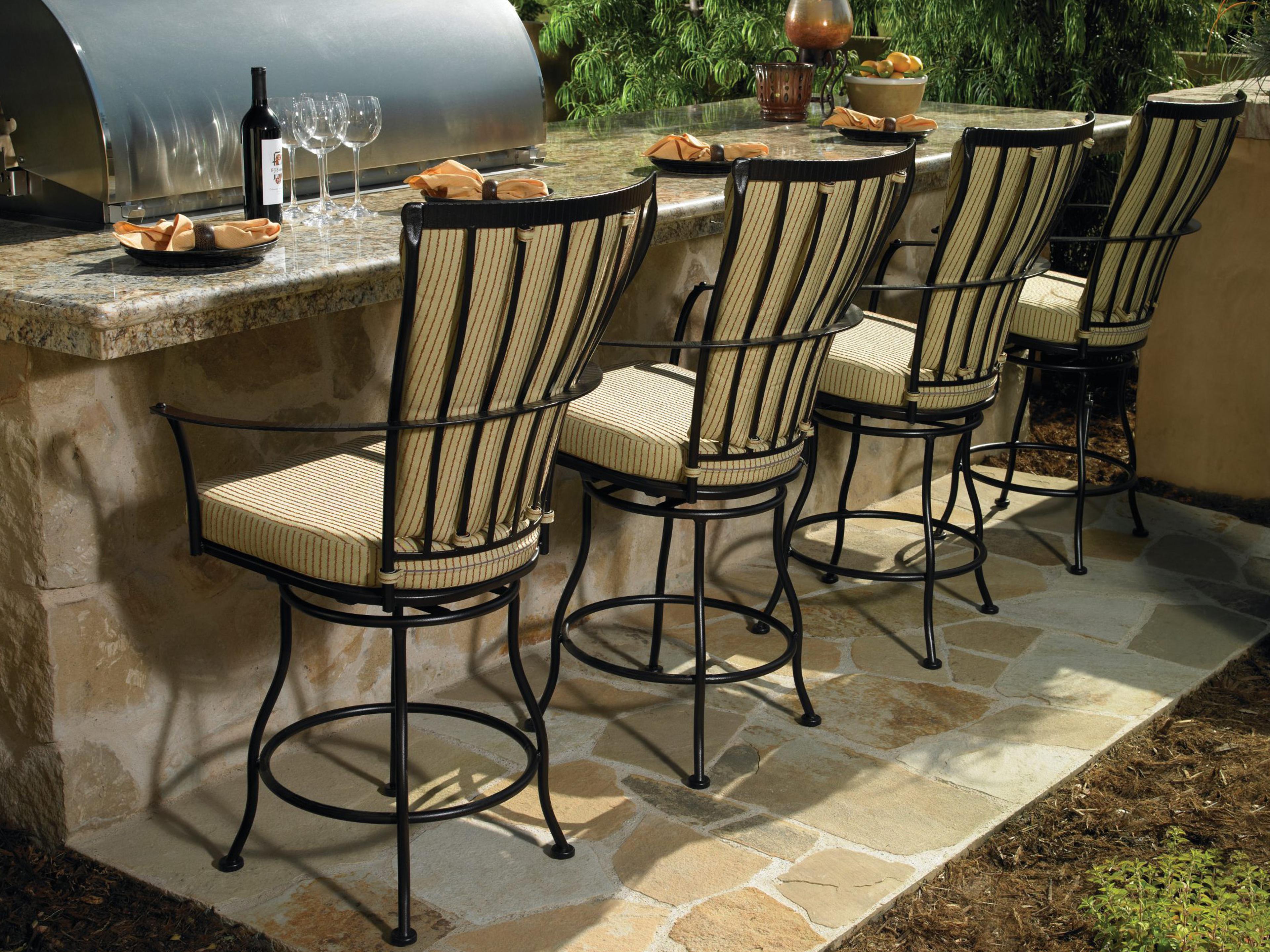 Monterra Wrought Iron Counter Set