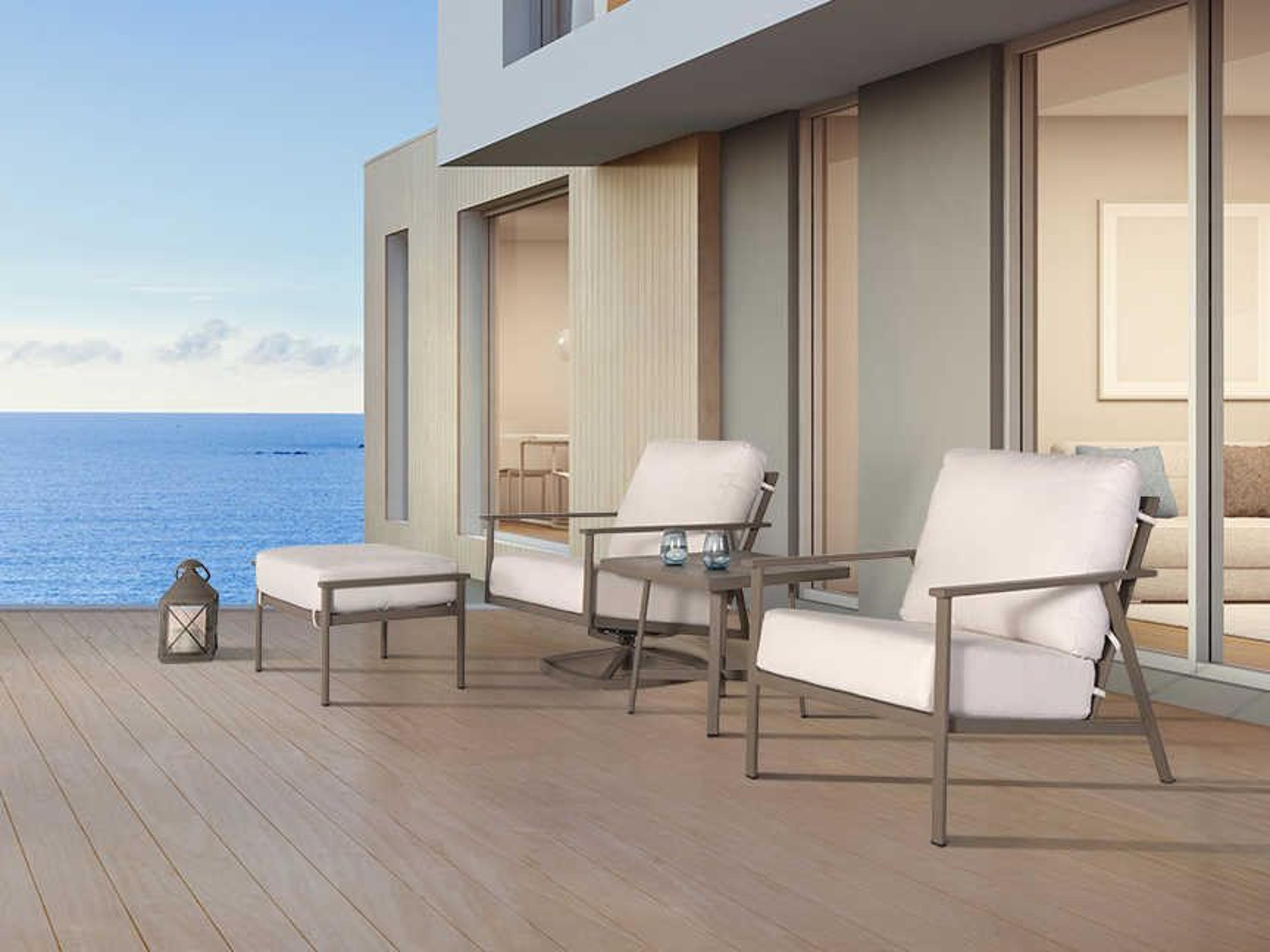 Marin Aluminum Patio Lounge Set