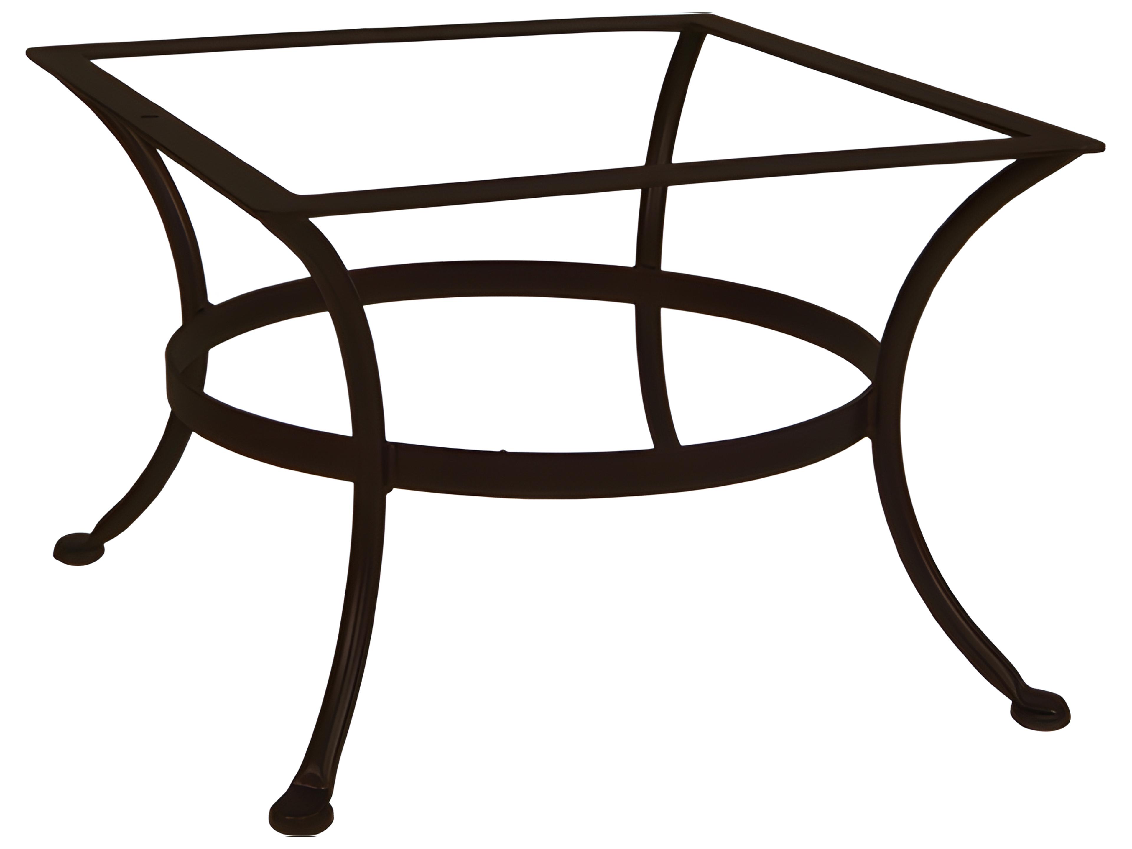 Wrought Iron Round Coffee Table Base