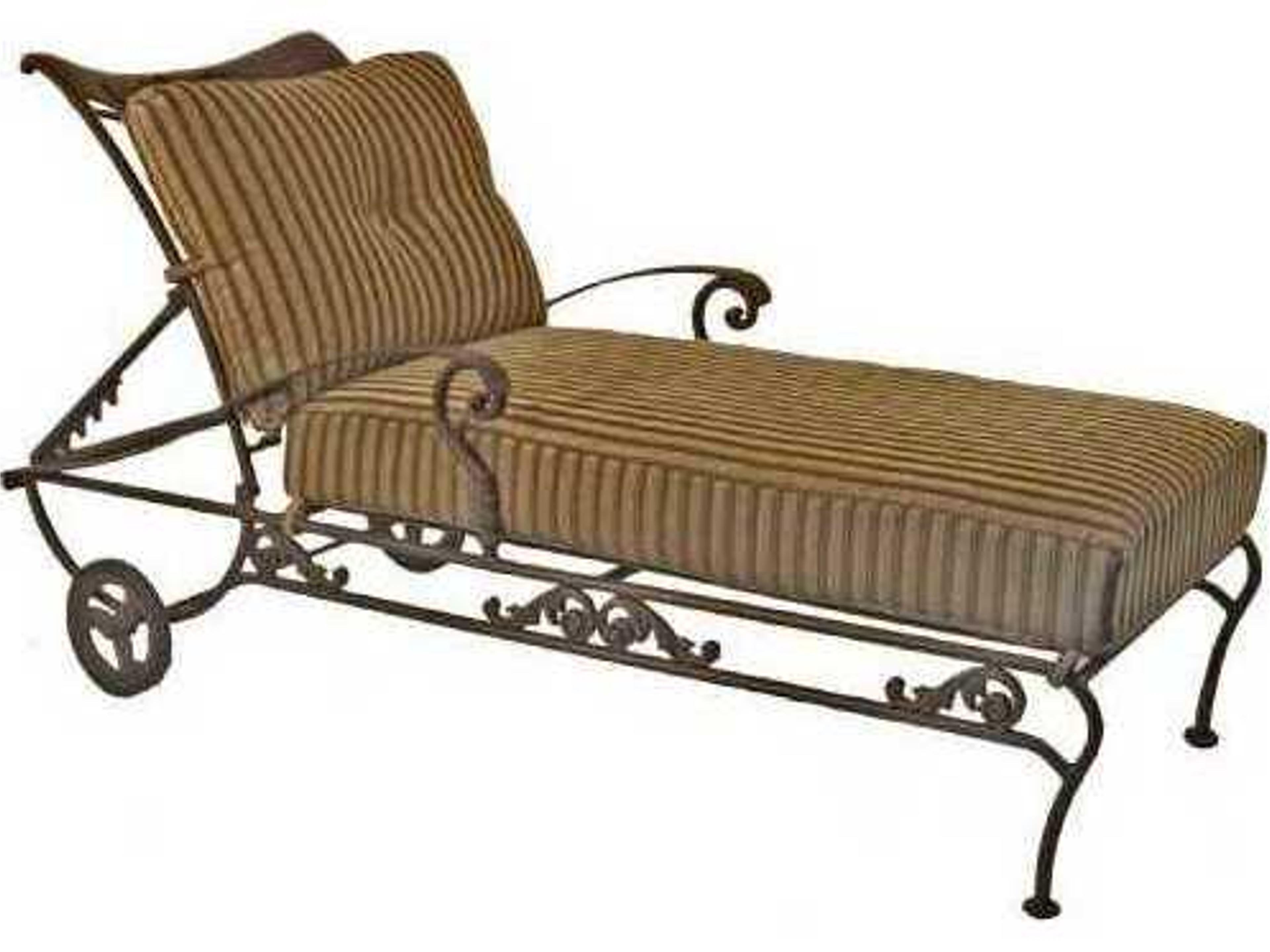 Rustic Garden Chaise Replacement Cushions