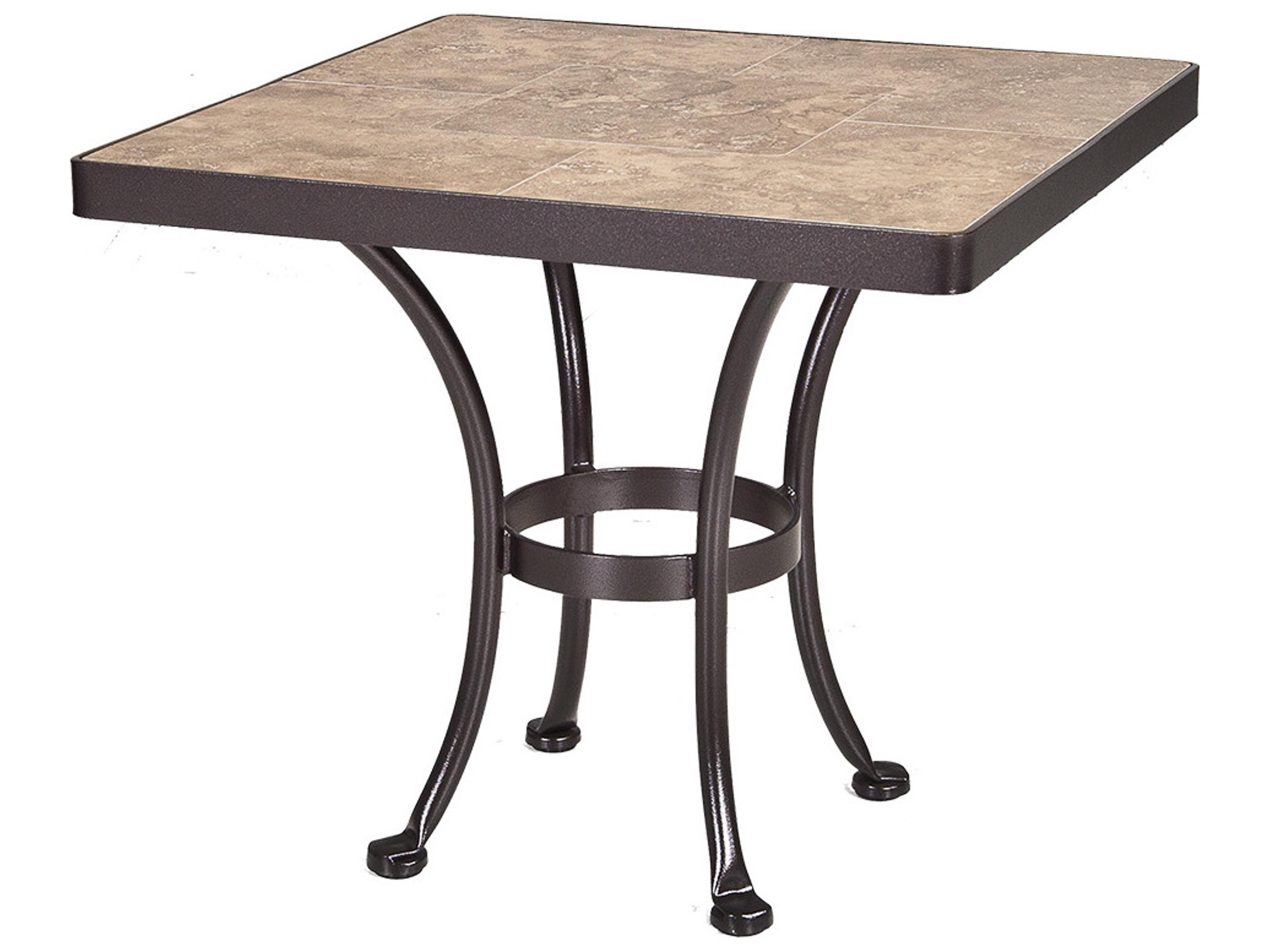 OW Lee Wrought Iron Round End Table Base
