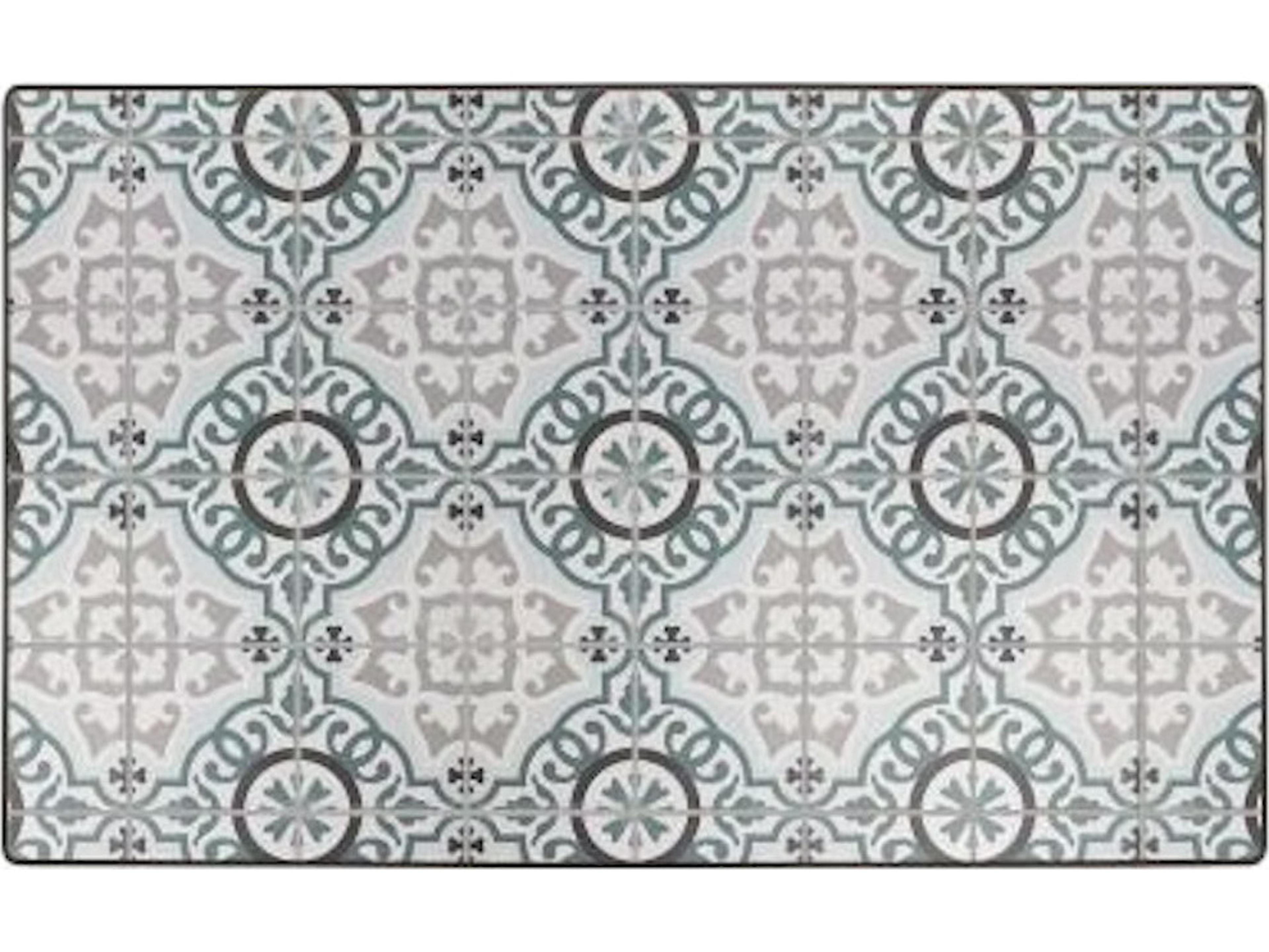 Valencia Porcelain Rectangular Table Top with Aluminum Rim