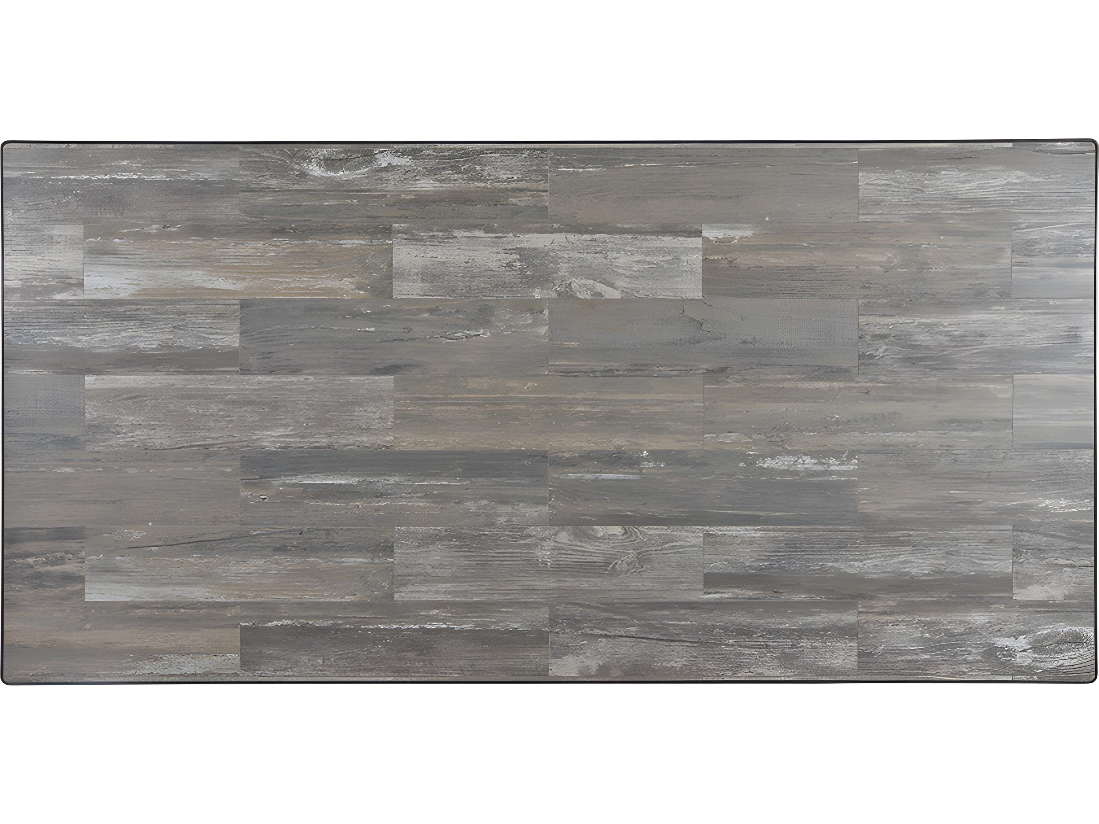 Reclaimed Porcelain Rectangular Table Top