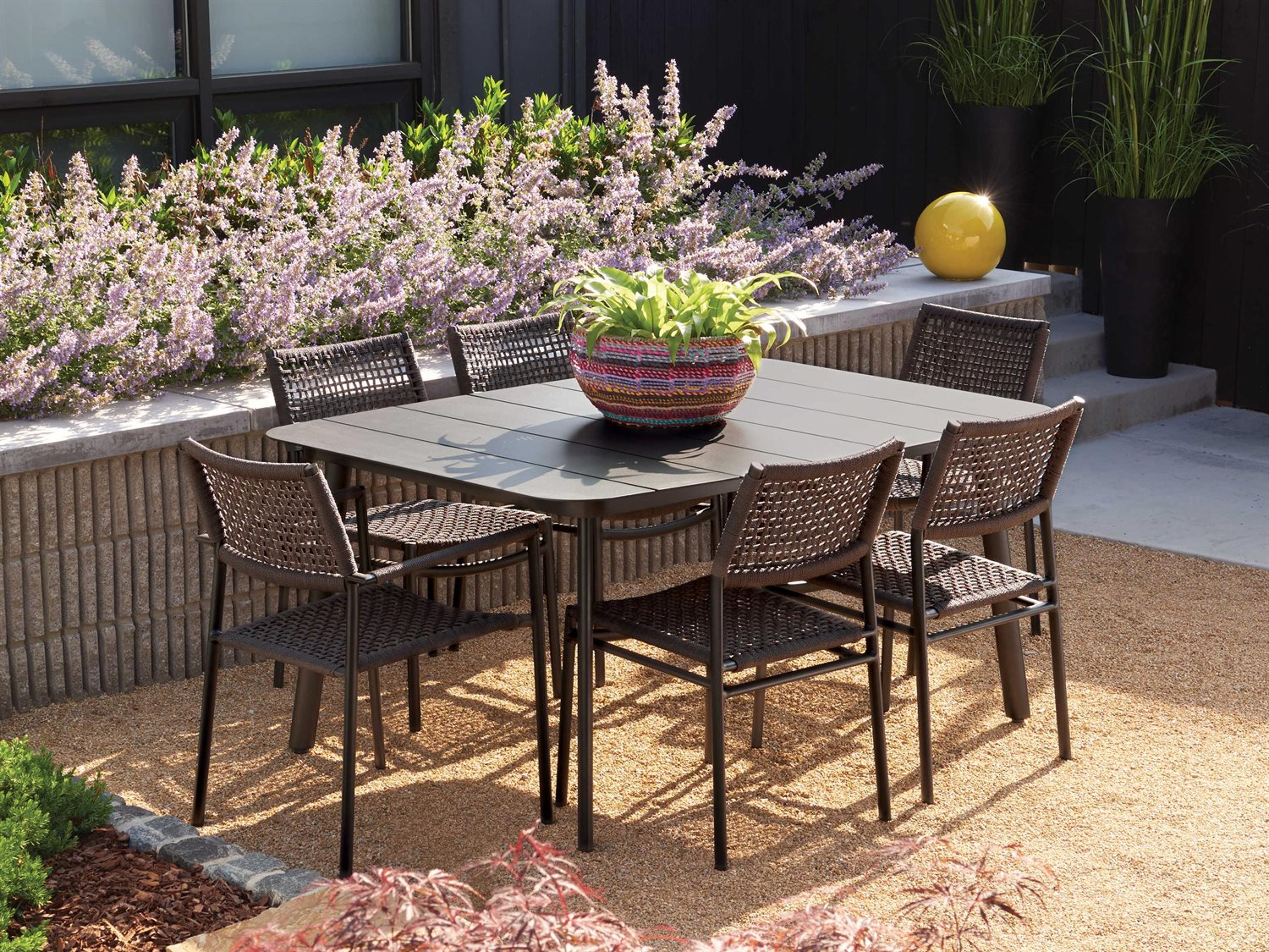 Oxford Garden Eiland Aluminum Dining Set