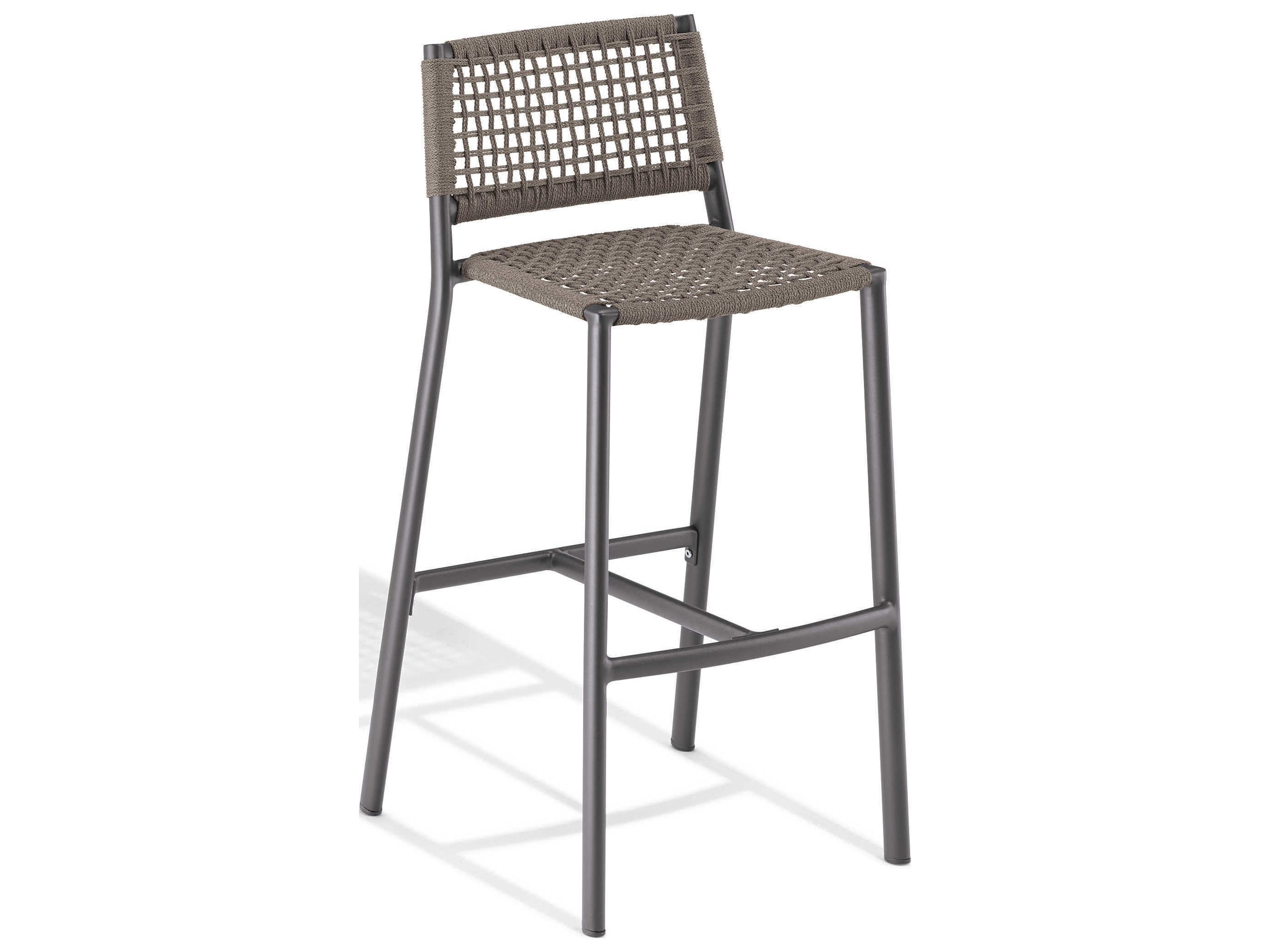 Eiland Aluminum Strap Bar Stool