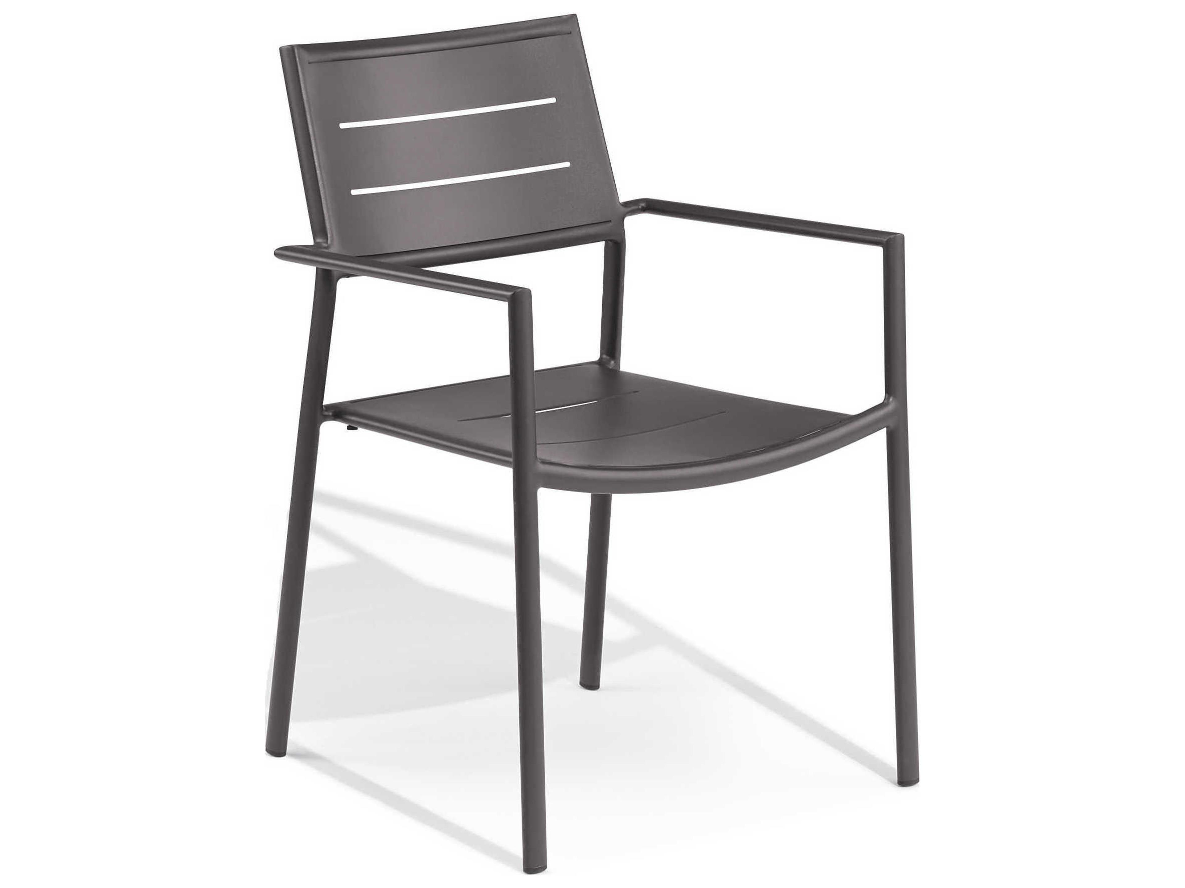 Eiland Aluminum Metal Dining Chair Set of 4
