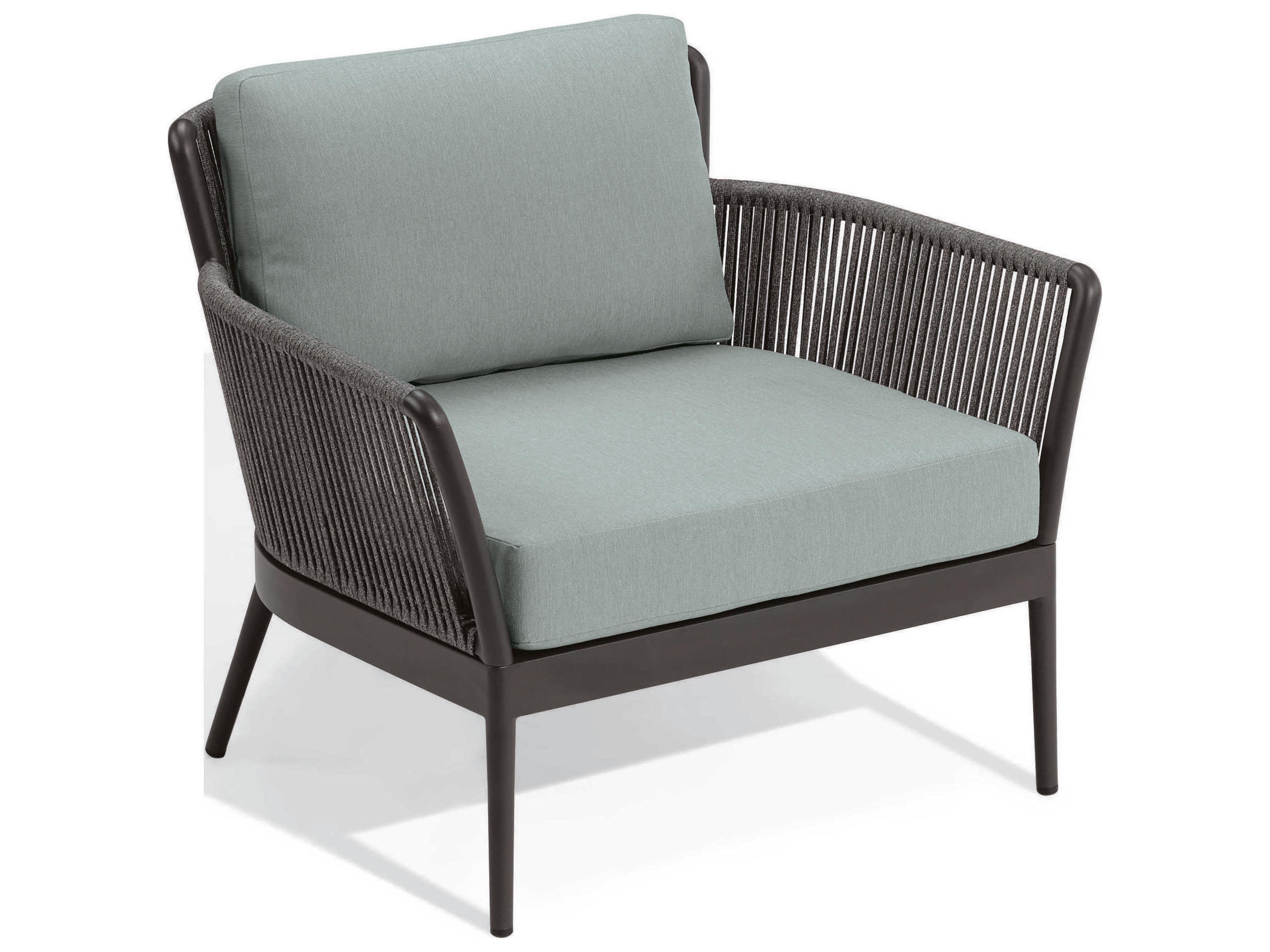 Nette Aluminum Seafoam Cushion Lounge Chair