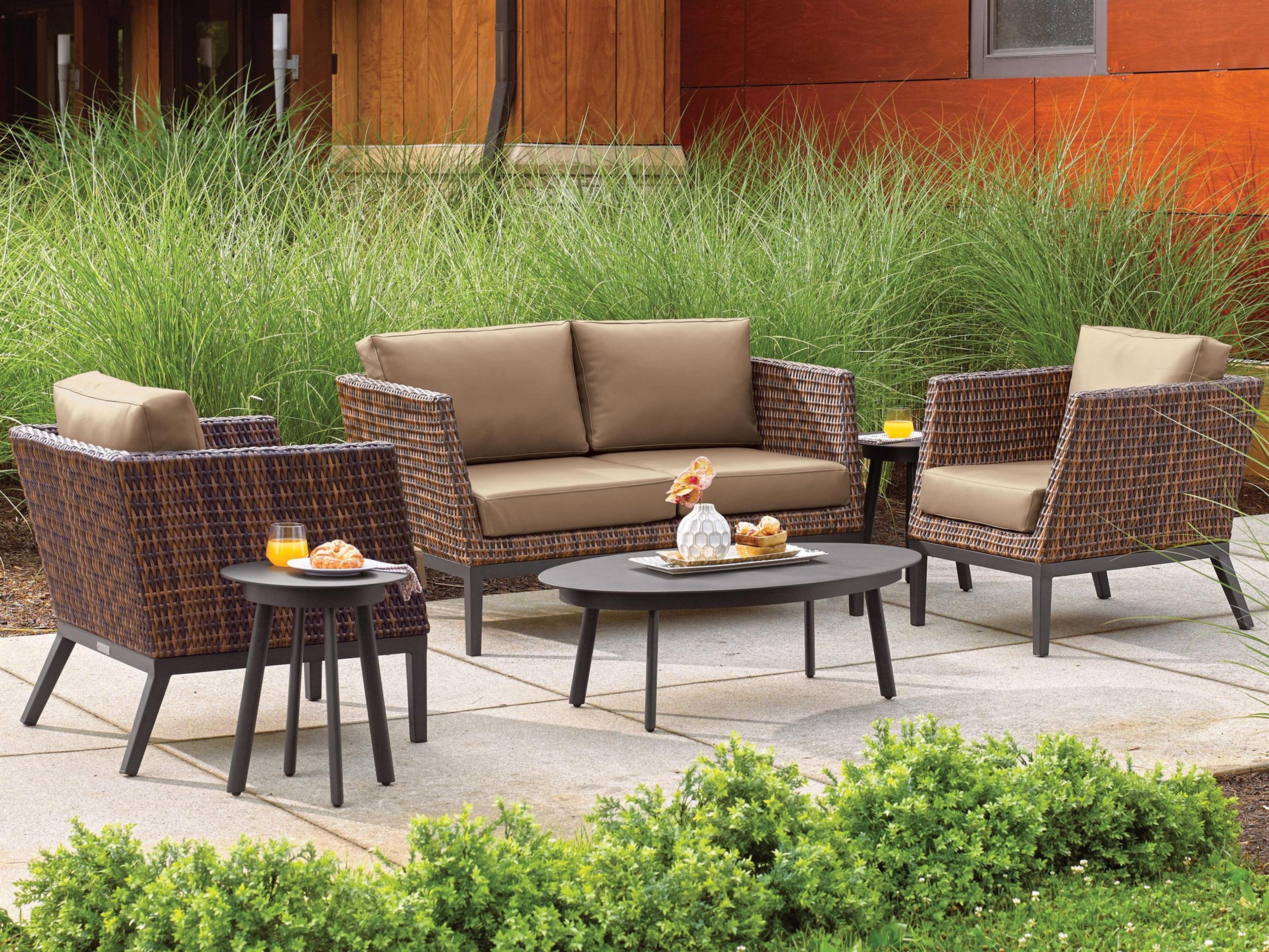 Salino Truffle Patio Lounge Set