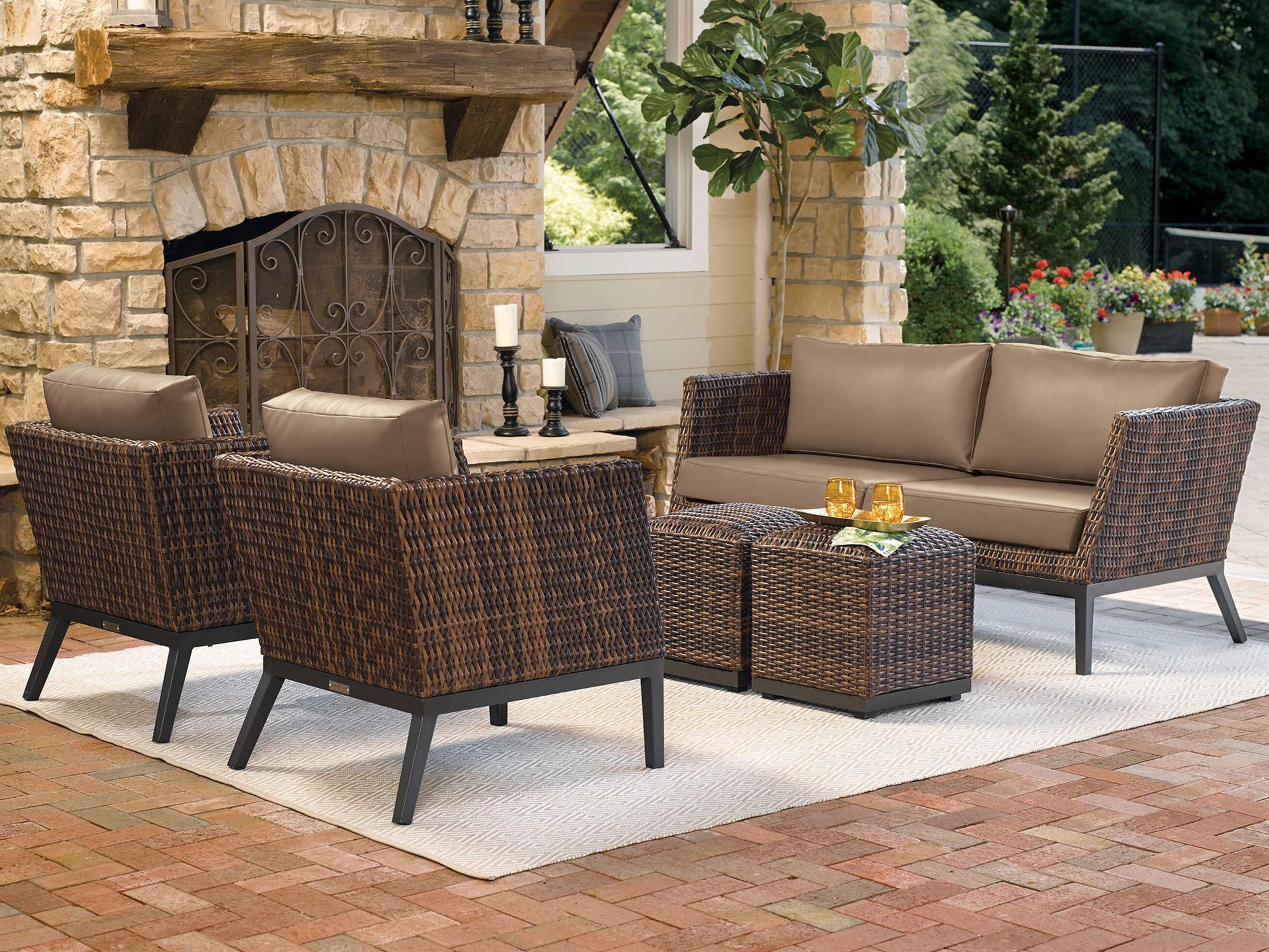 Salino Truffle Patio Lounge Set