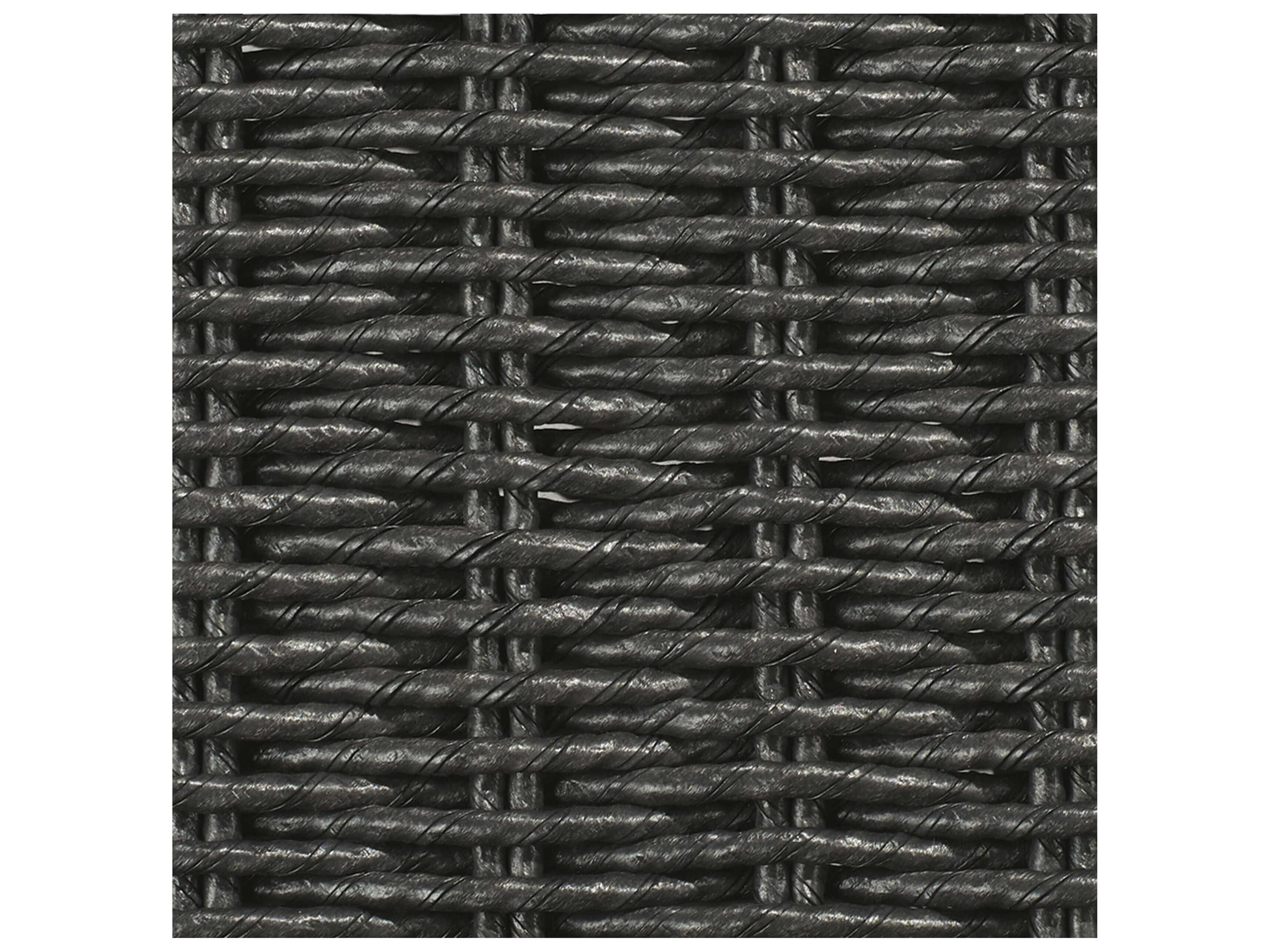 Oxford Garden Tulle Wicker Shadow-Mena Round Skyline Top Outdoor Patio Dining Table