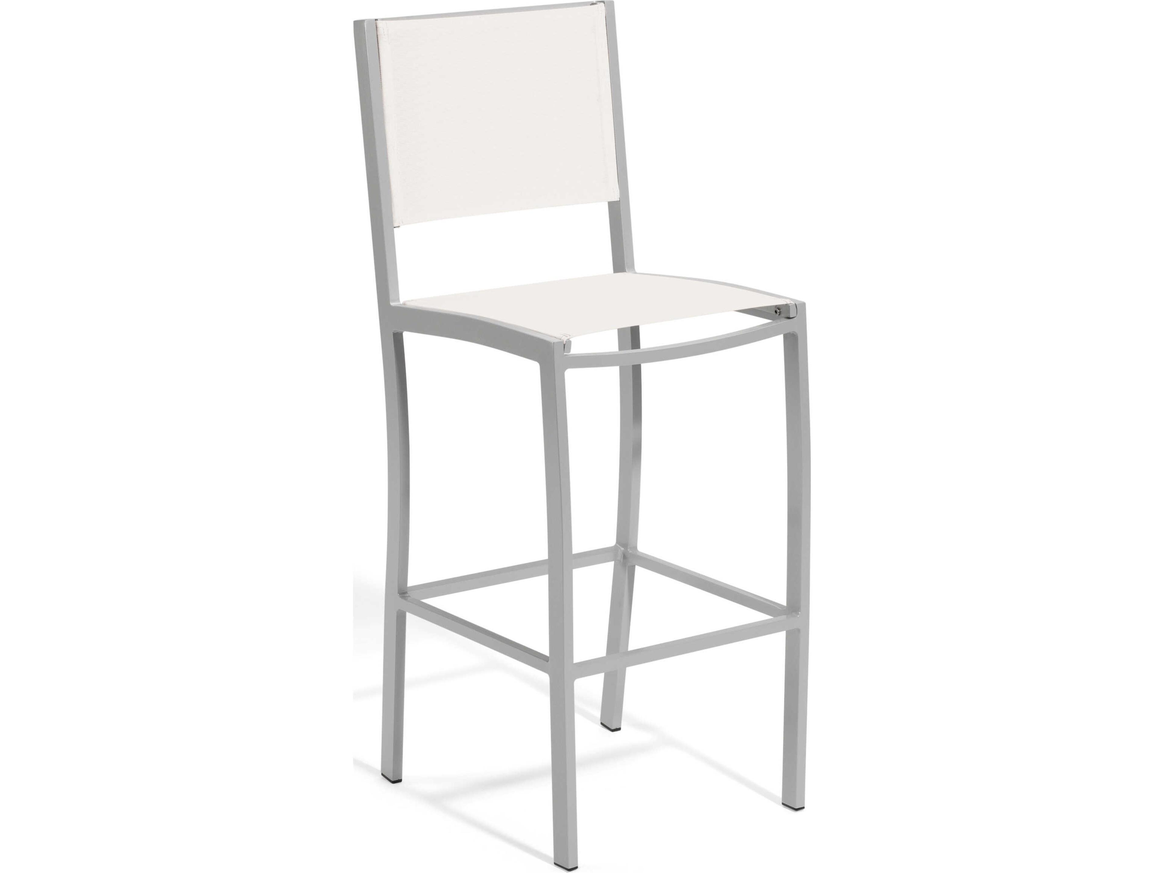 Travira Aluminum Sling Bar Stool