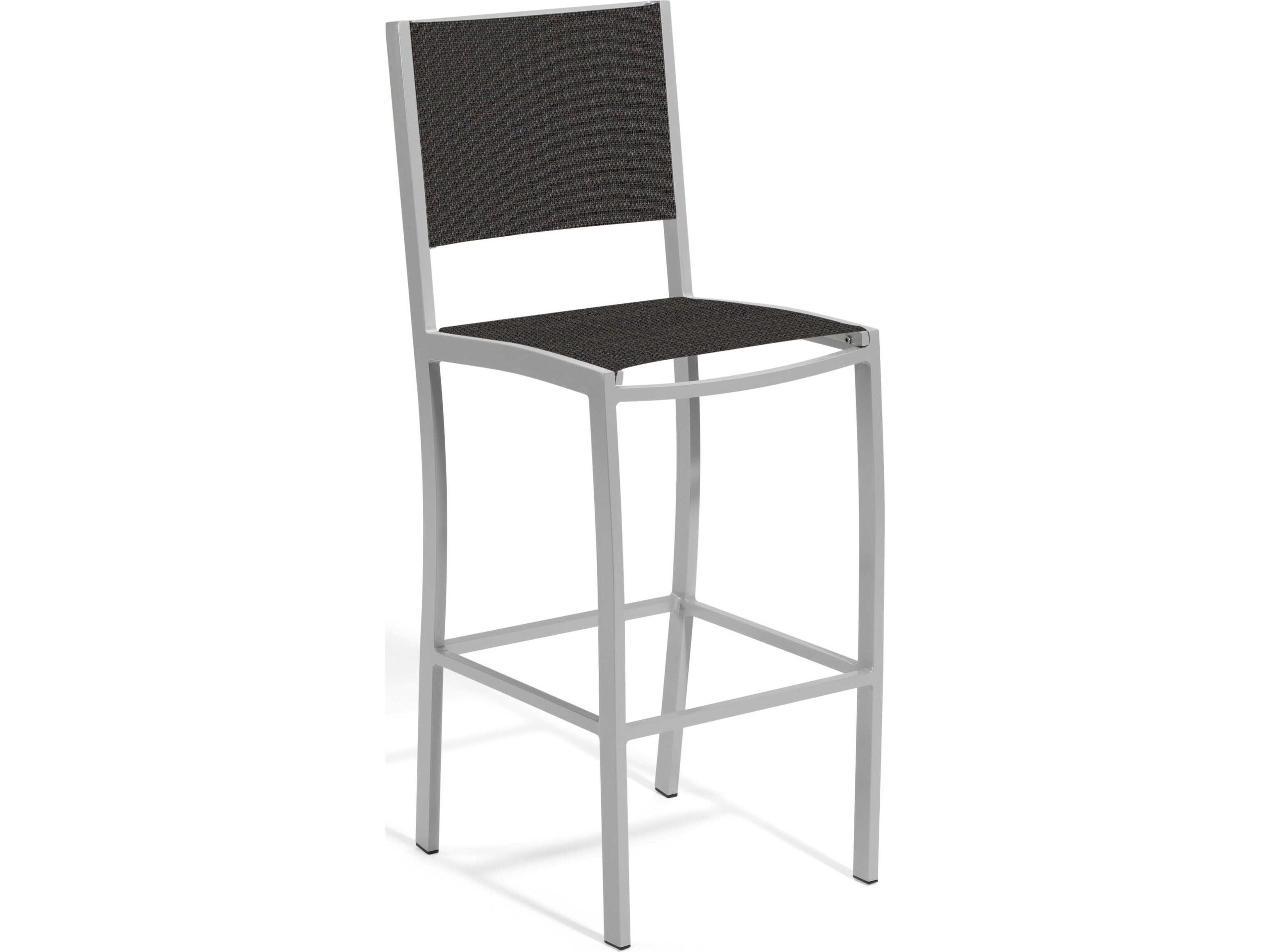 Oxford Garden Travira Aluminum Sling Bar Stool