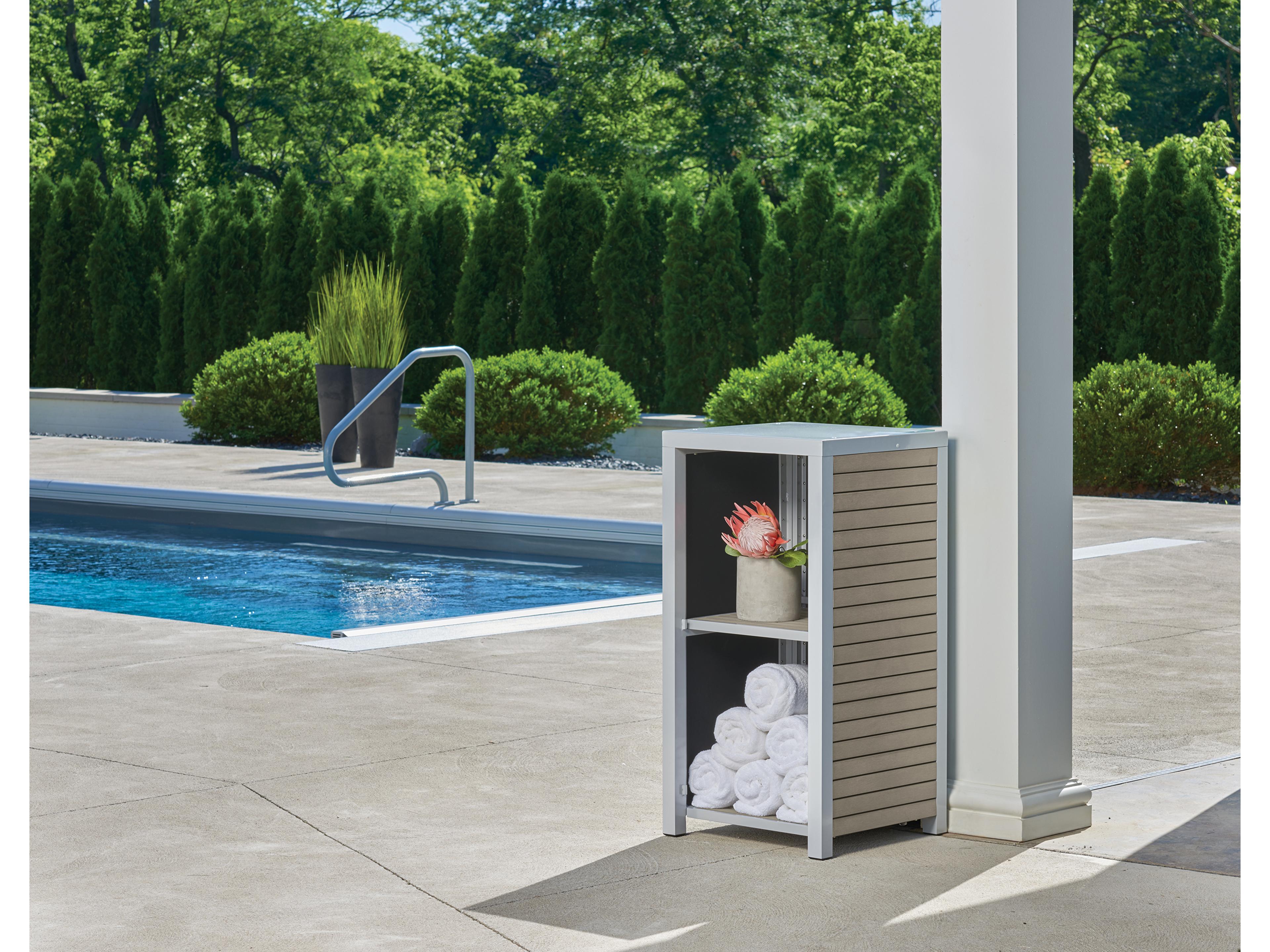 Oxford Garden Travira Modular Valet Base Storage Rack Shelves