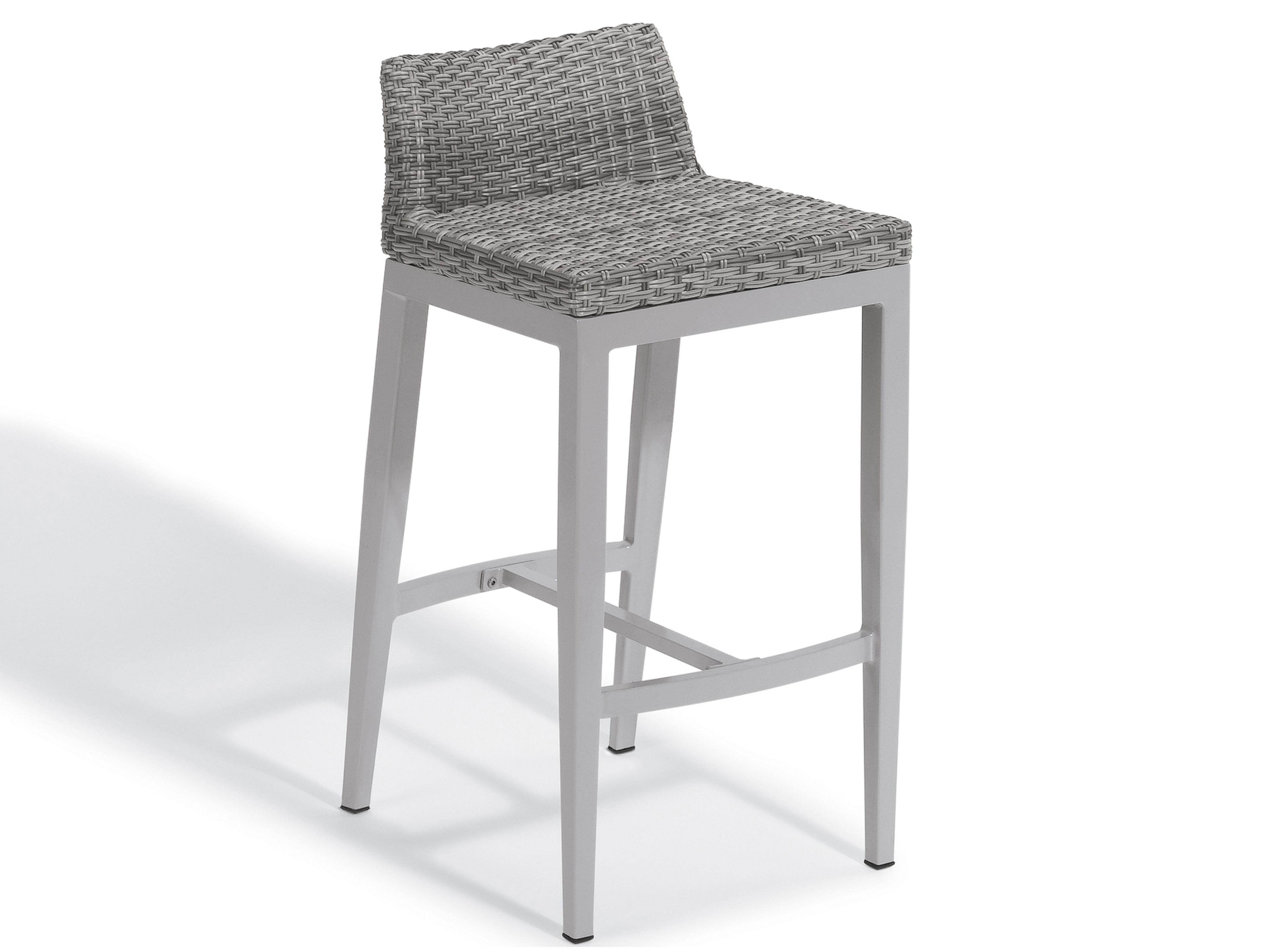Argento Wicker Outdoor Bar Stool