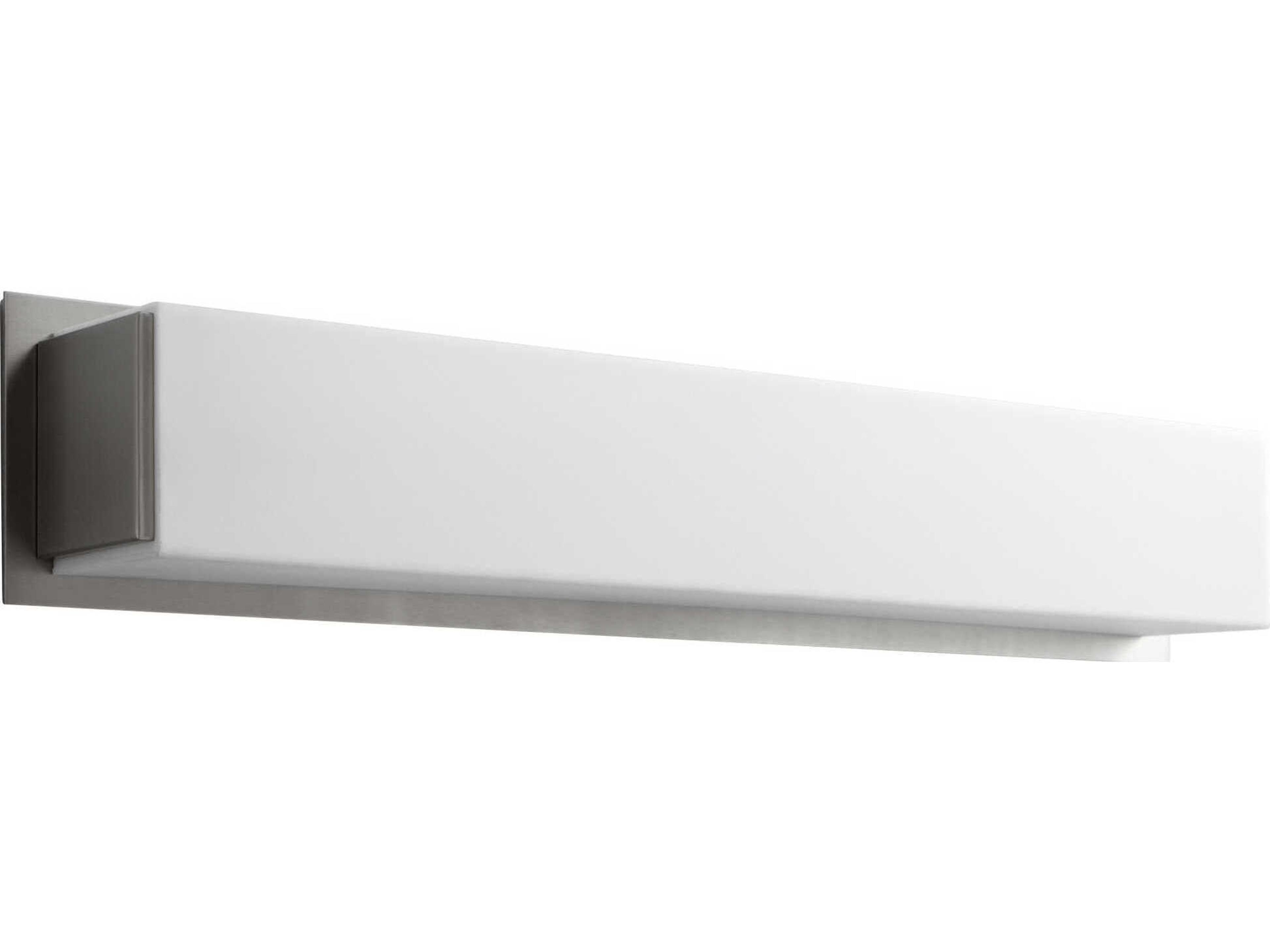 The Fuse 2-Light Satin Nickel Vanity Light