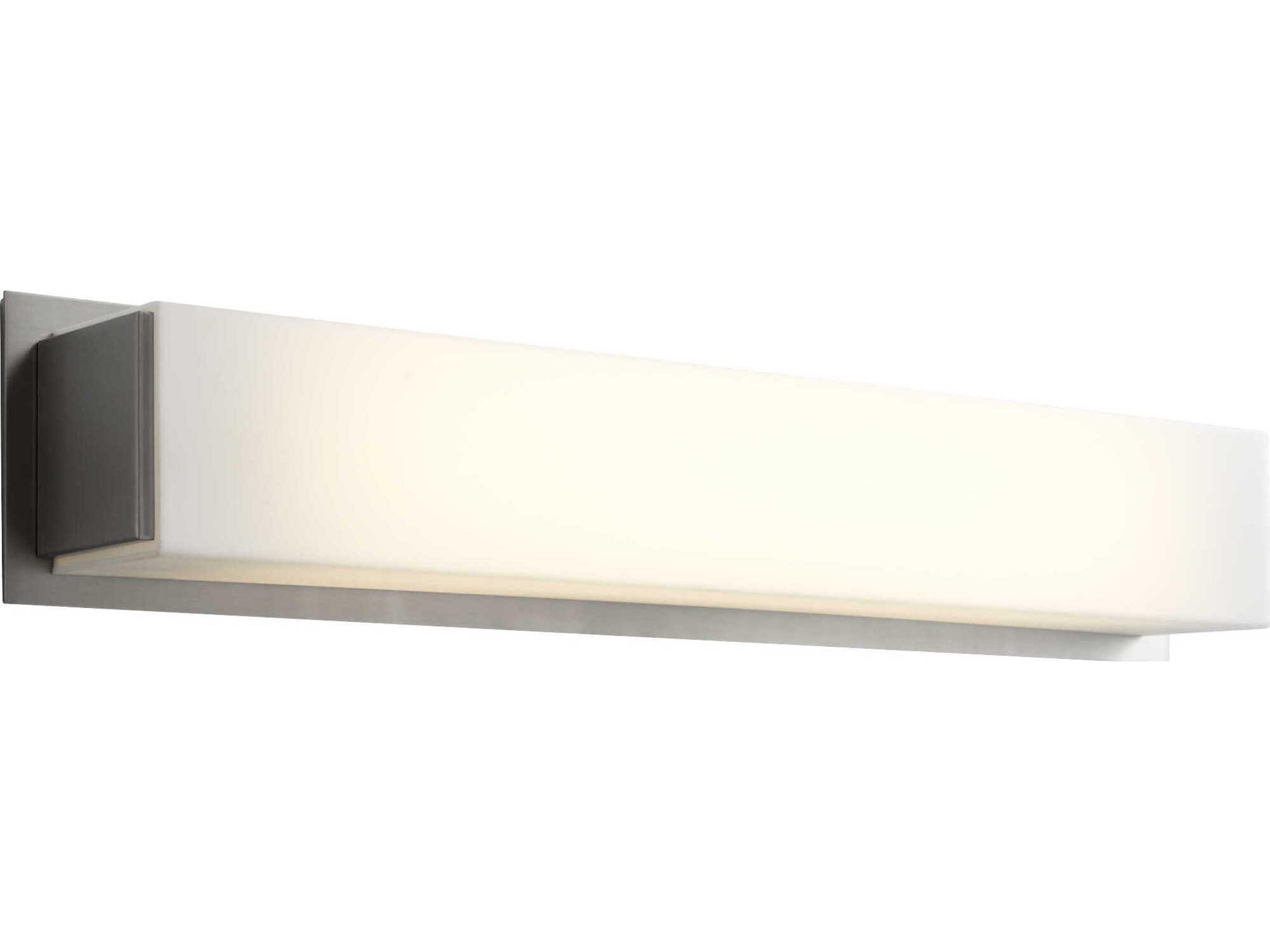 Oxygen by Quorum The Fuse 2-Light Satin Nickel Vanity Light