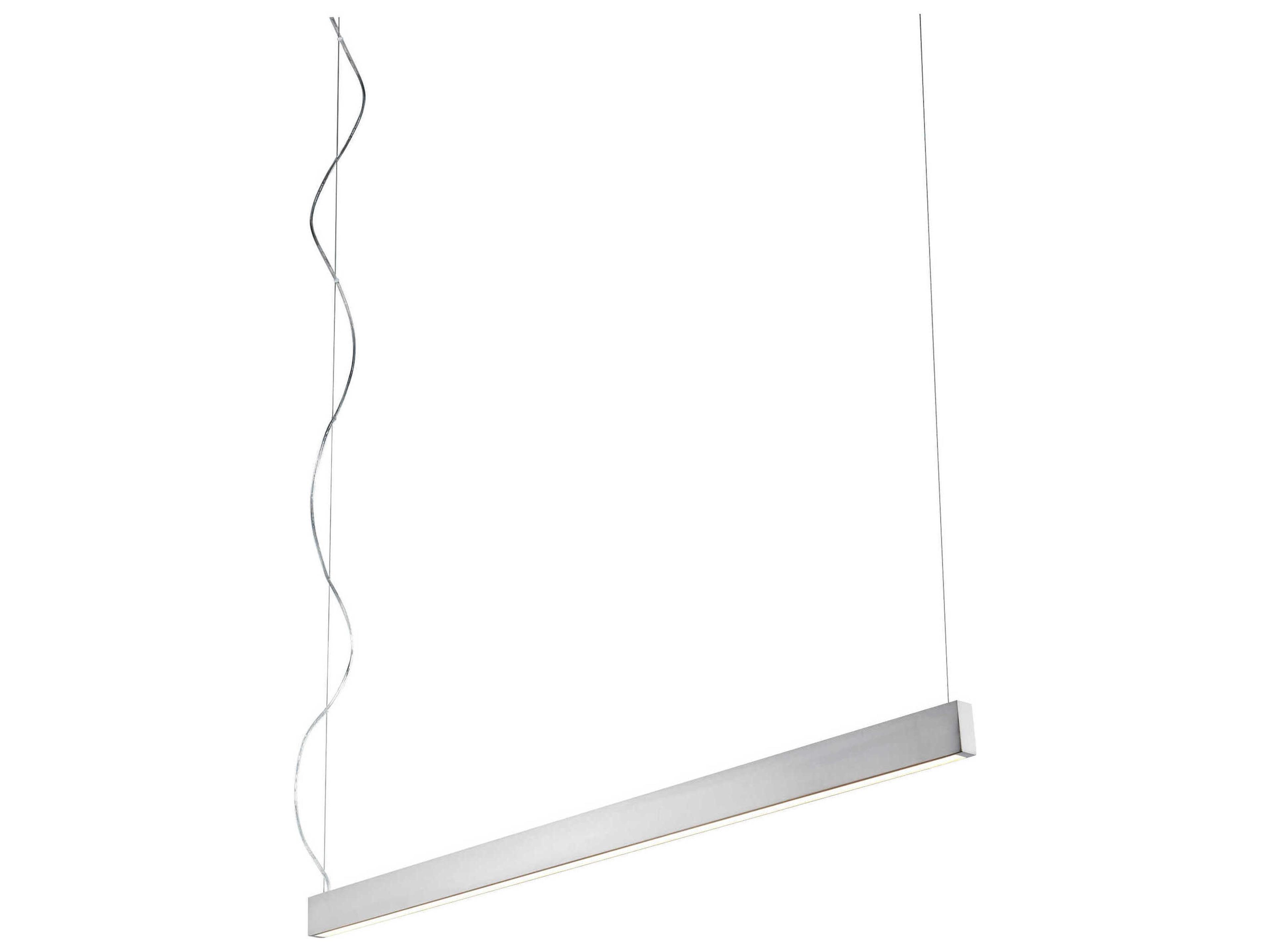 Oxygen by Quorum Zepp 2-Light Satin Nickel Linear Island Pendant