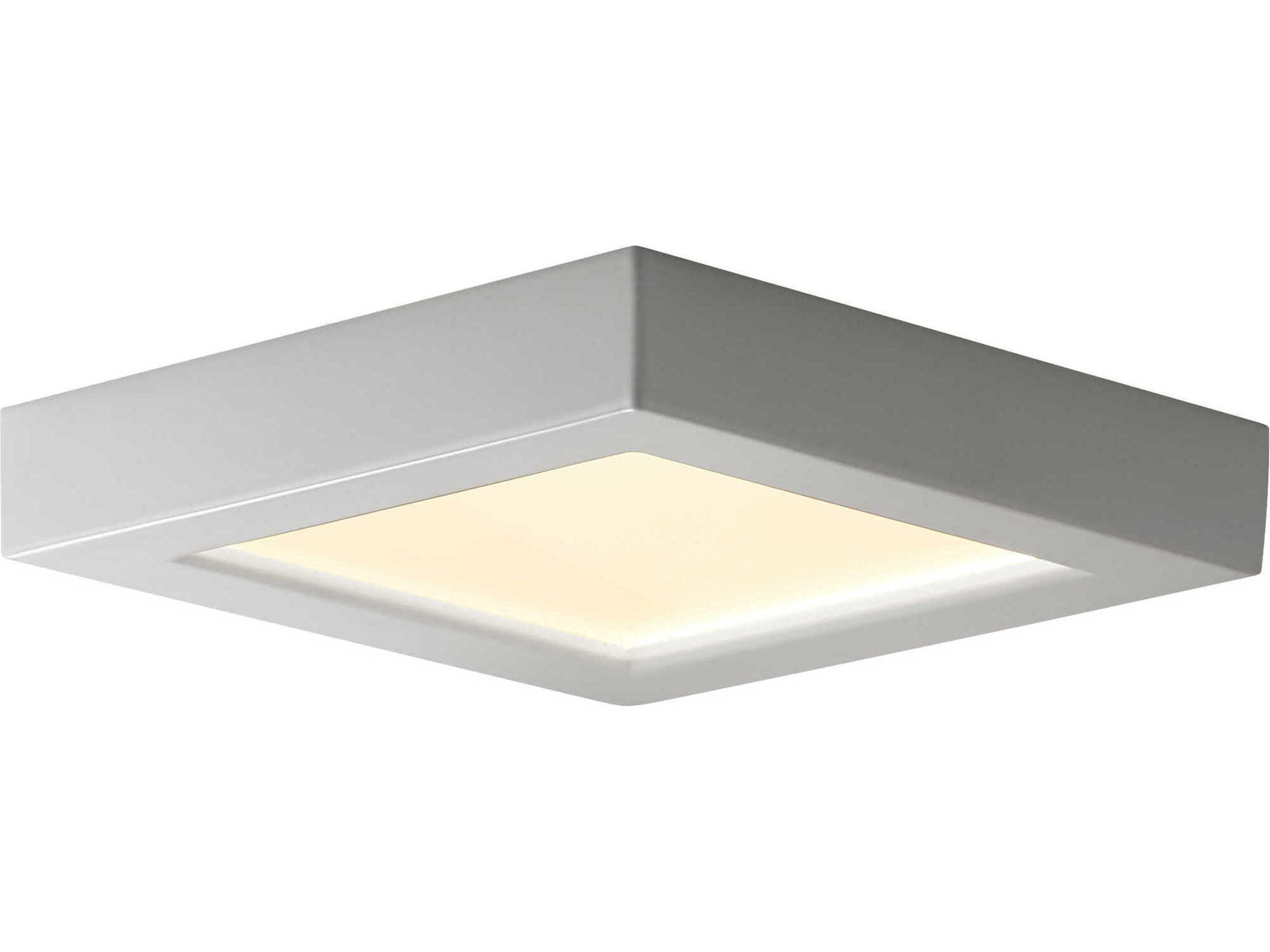 Oxygen by Quorum Altair 1-Light White Flush Mount