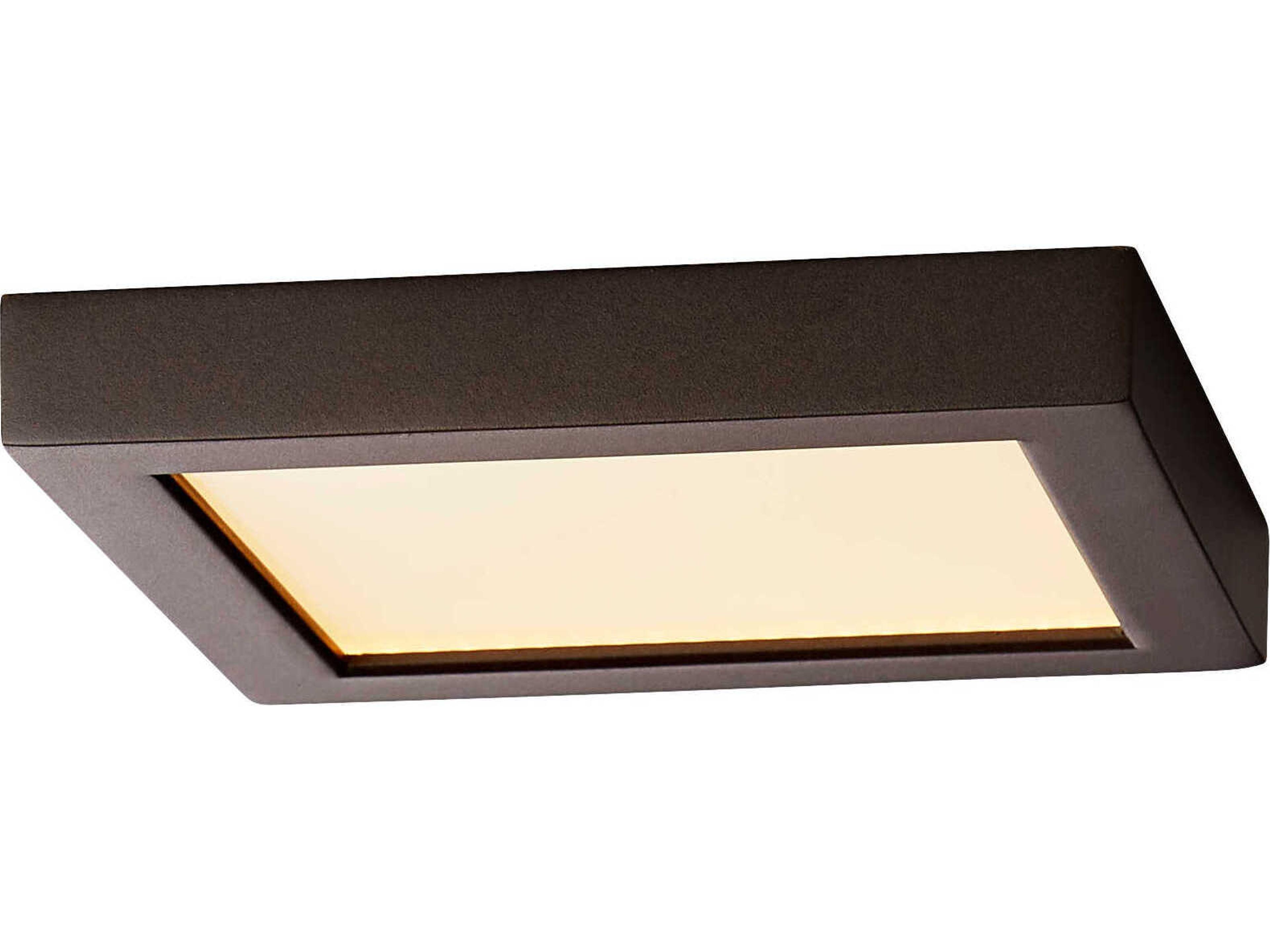 Oxygen by Quorum Altair 1-Light Oiled Bronze Flush Mount