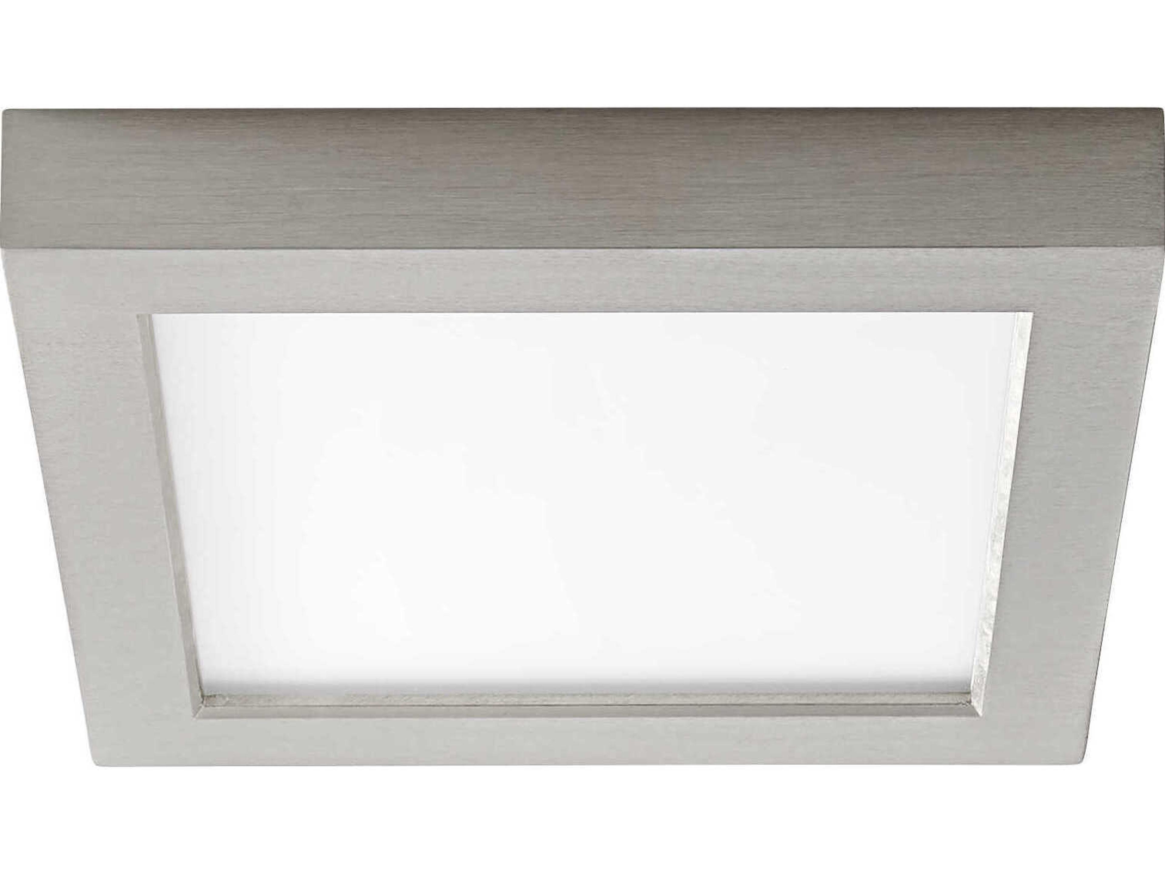 Altair 1-Light Satin Nickel Flush Mount