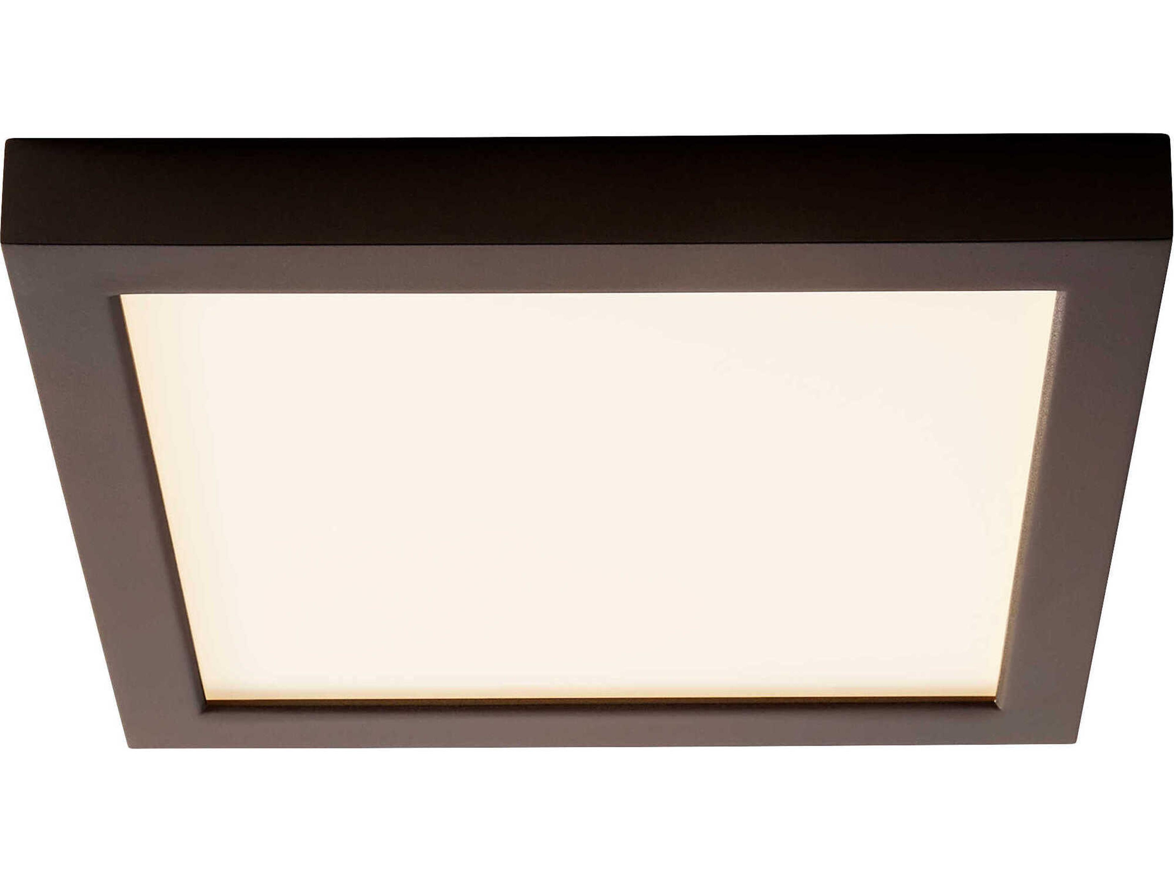 Oxygen by Quorum Altair 1-Light Oiled Bronze Flush Mount