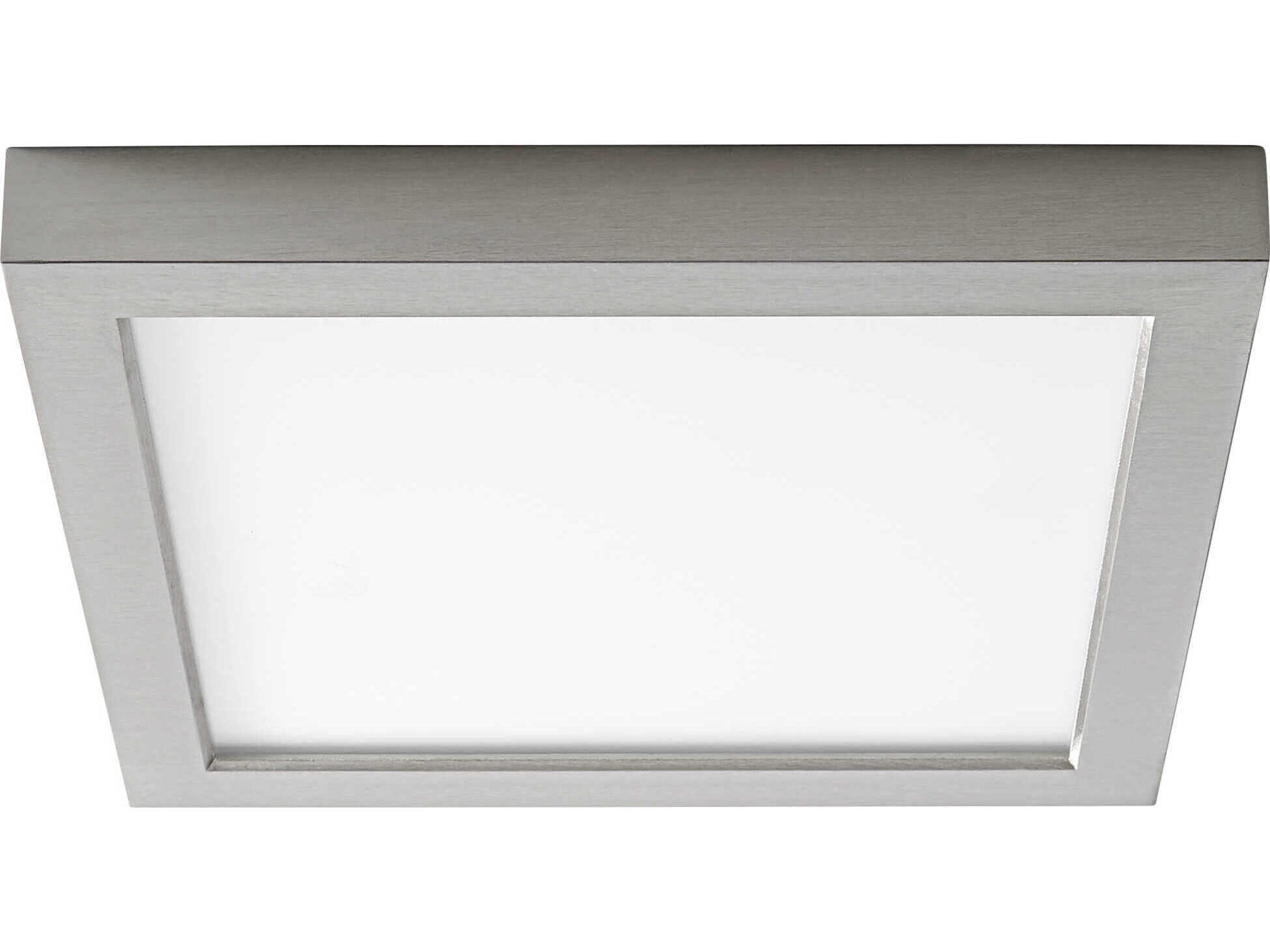 Altair 1-Light Satin Nickel Flush Mount