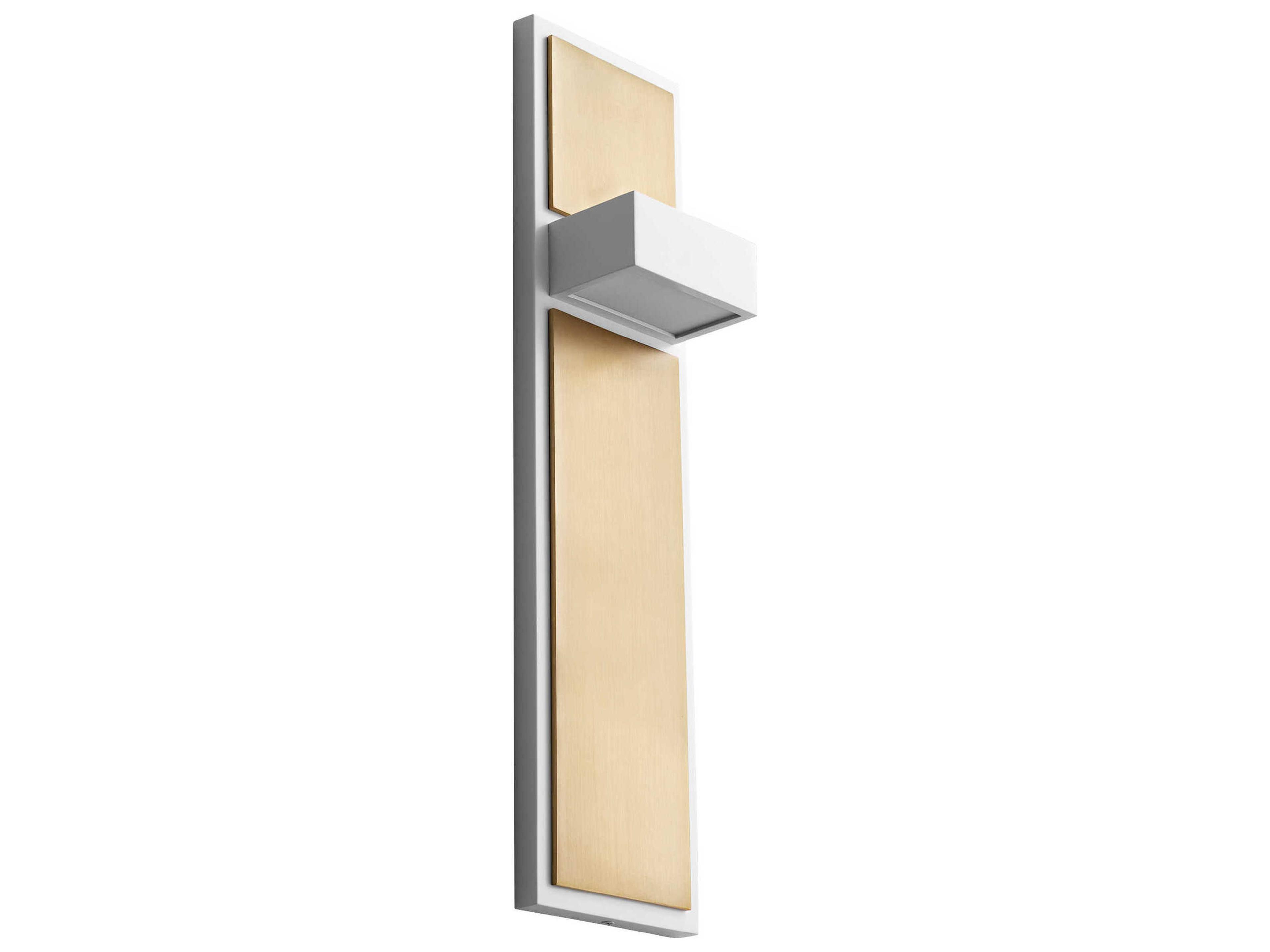 Guapo 2-Light Aged Brass Wall Sconce