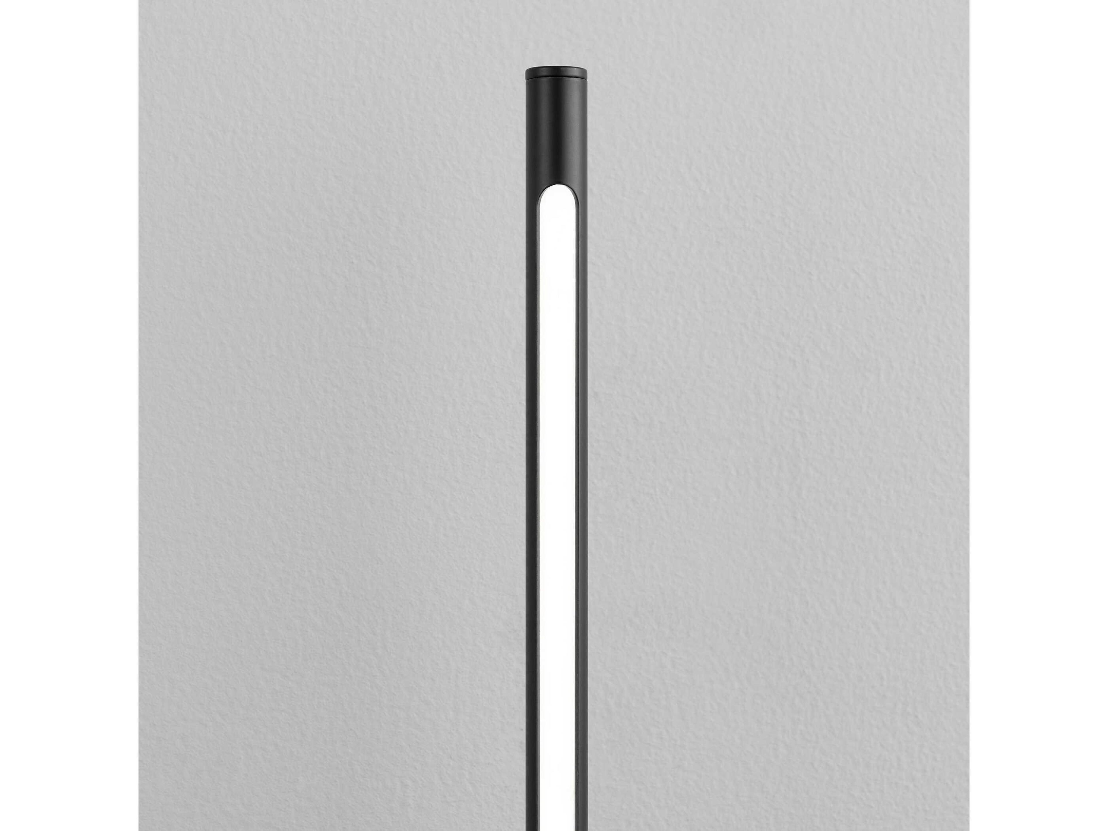 Oxygen by Quorum Palillos 1-Light Black Wall Sconce