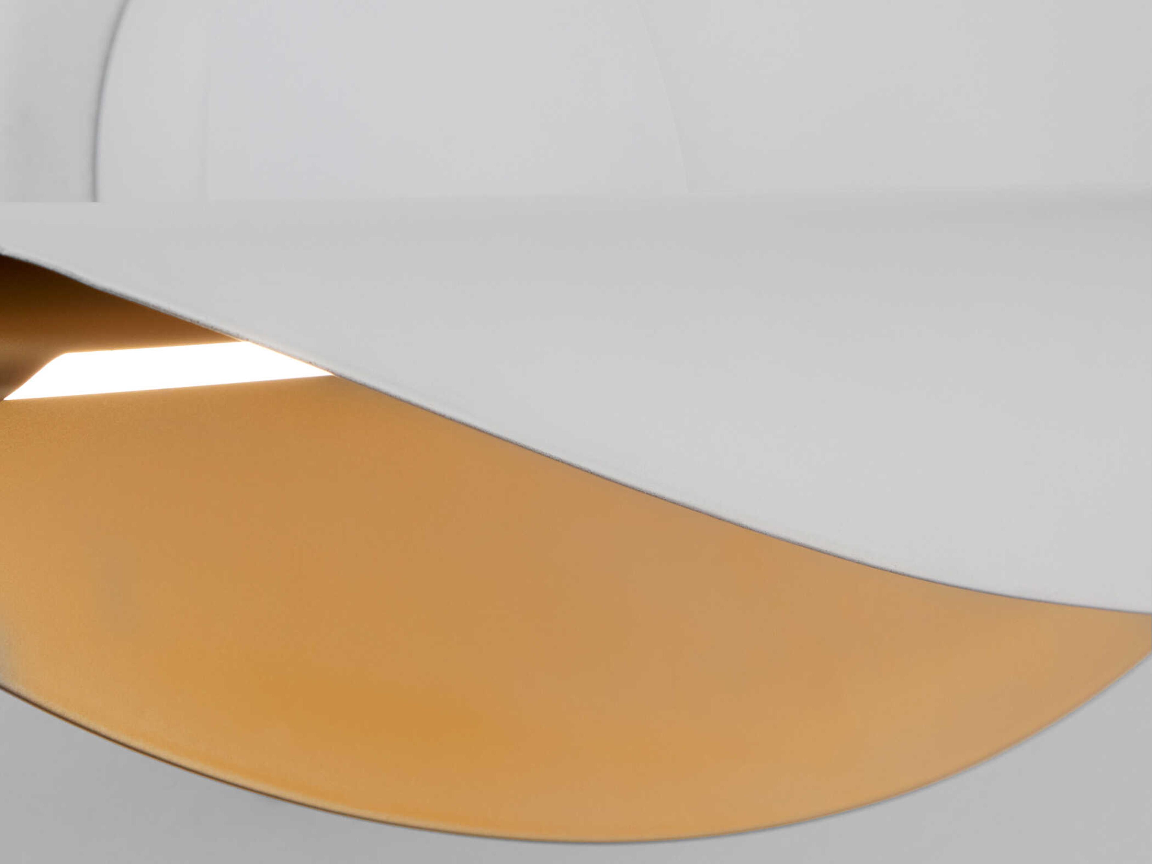 Oxygen by Quorum Pivot 1-Light White Aged Brass Wall Sconce