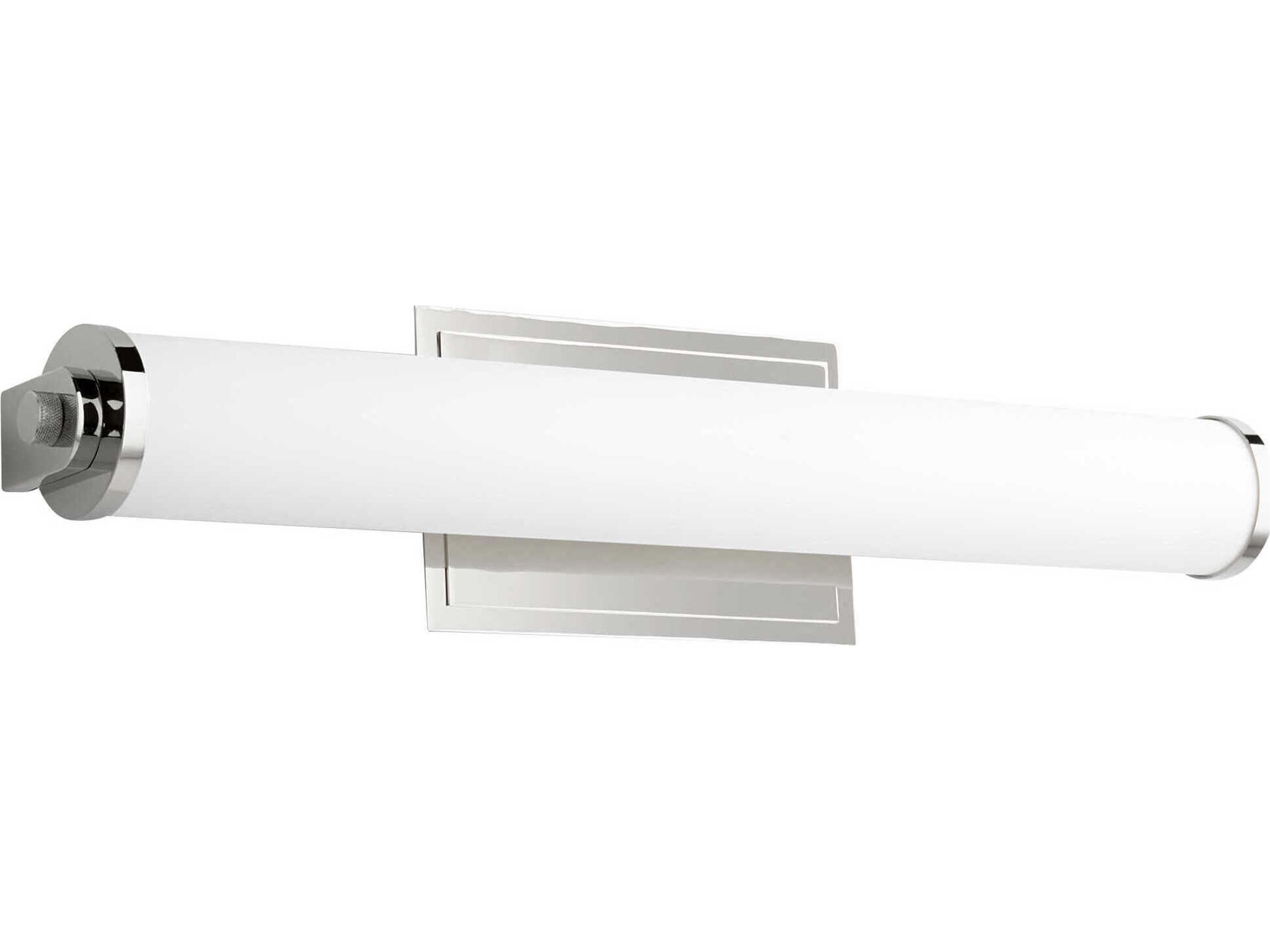 Tempus 2-Light Polished Nickel Vanity Light