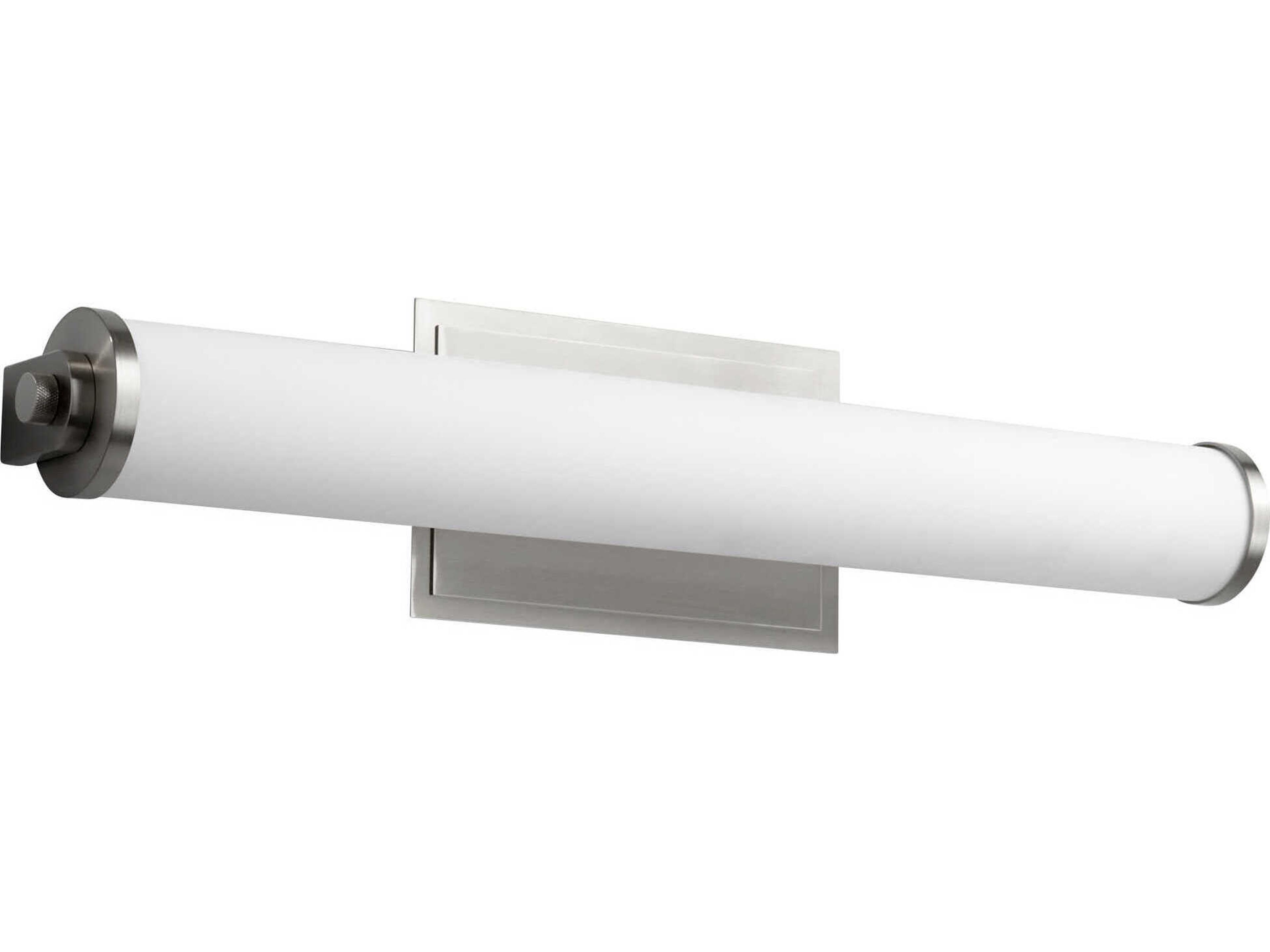 Tempus 2-Light Satin Nickel Vanity Light