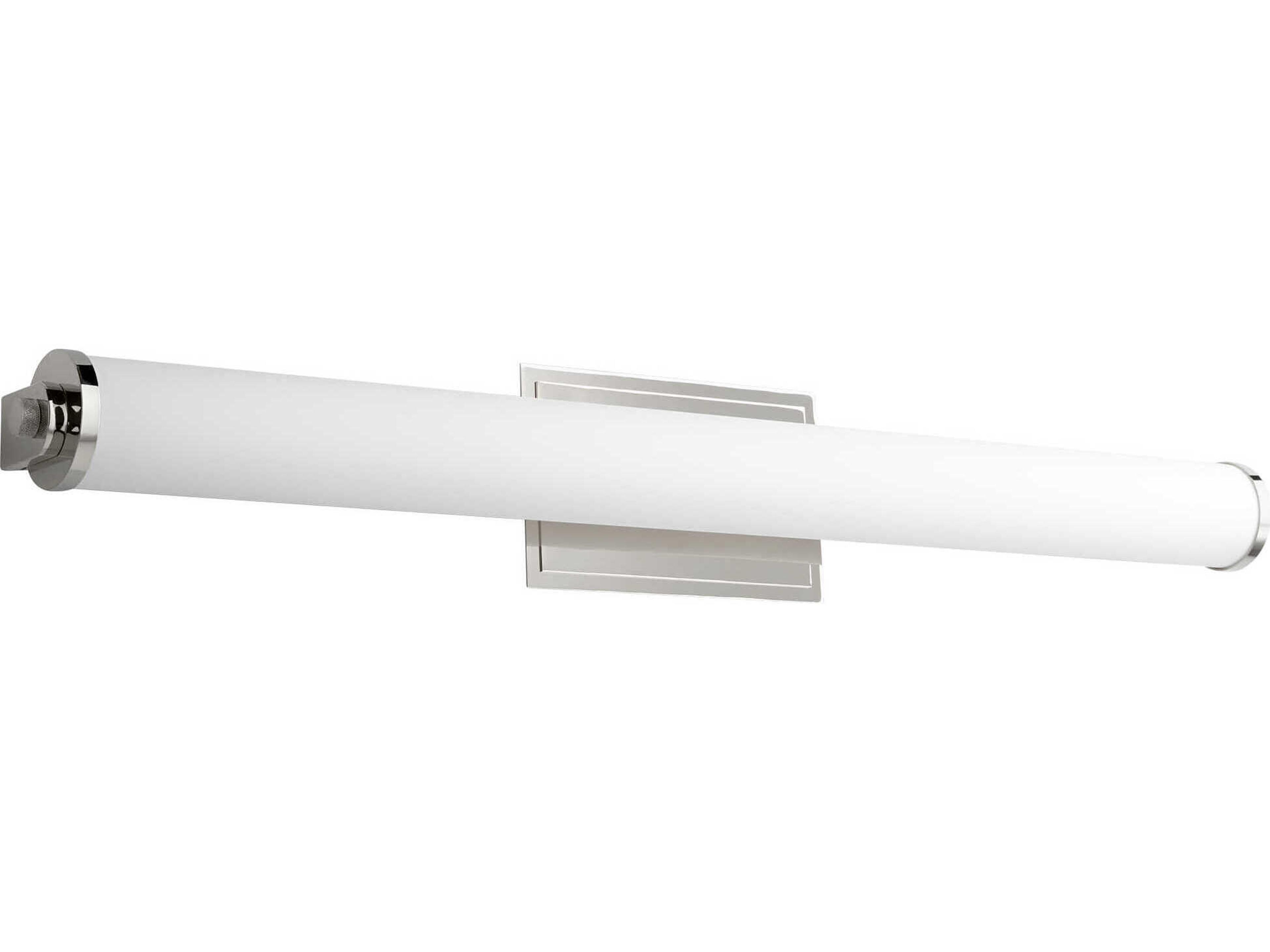 Tempus 2-Light Polished Nickel Vanity Light