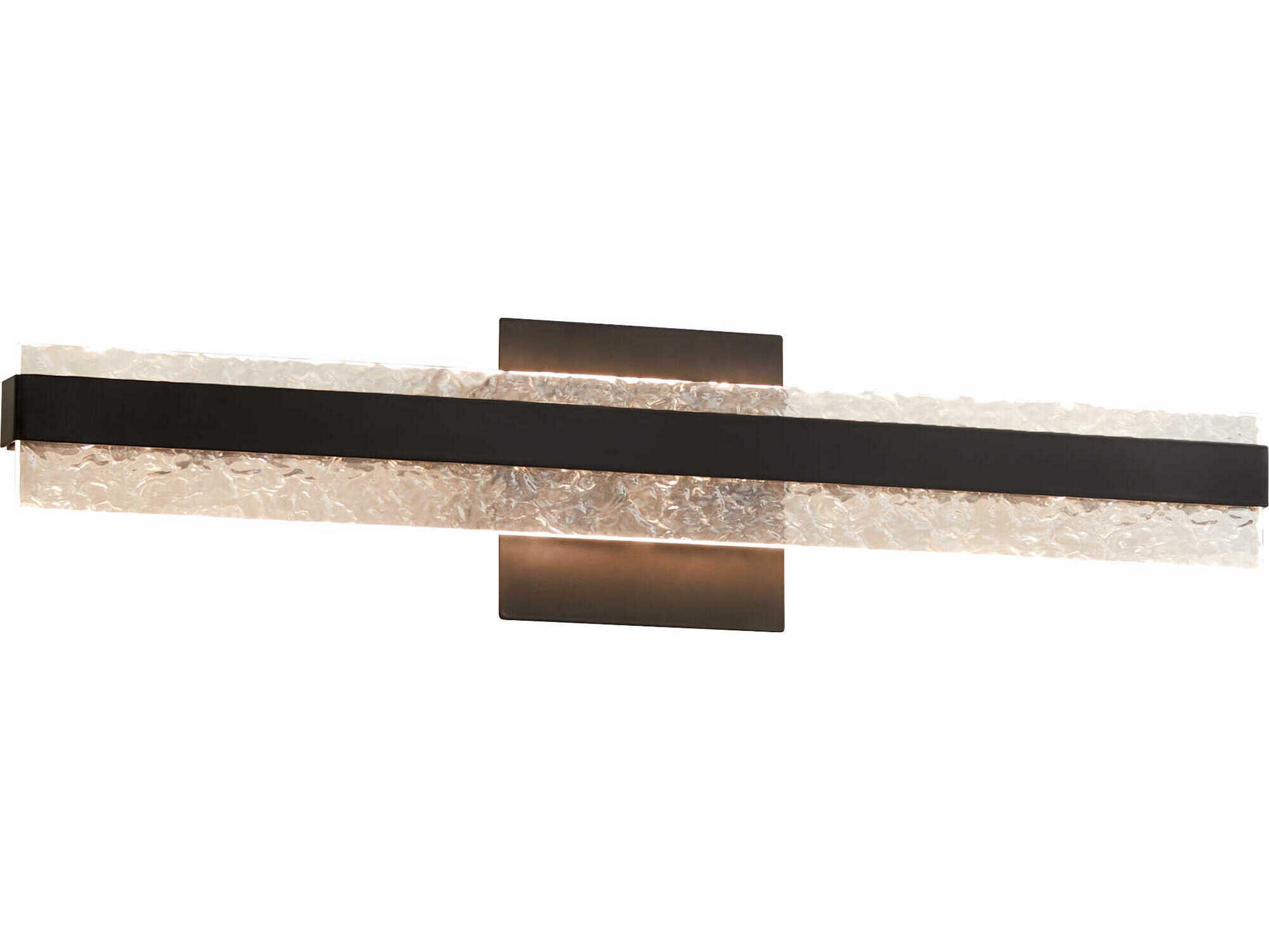 Oxygen by Quorum Antares 1-Light Black Vanity Light