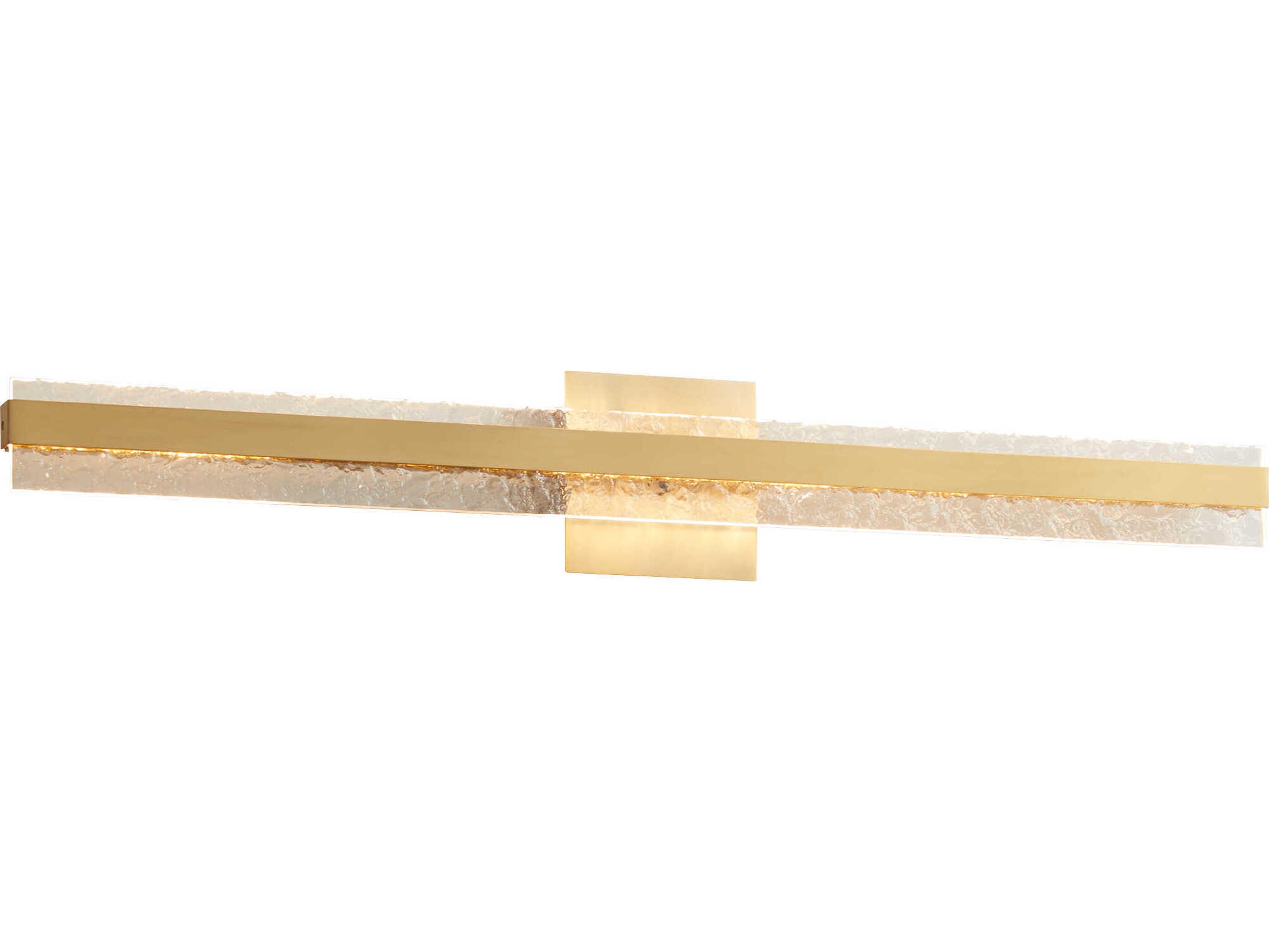 Oxygen by Quorum Antares 1-Light Aged Brass Vanity Light