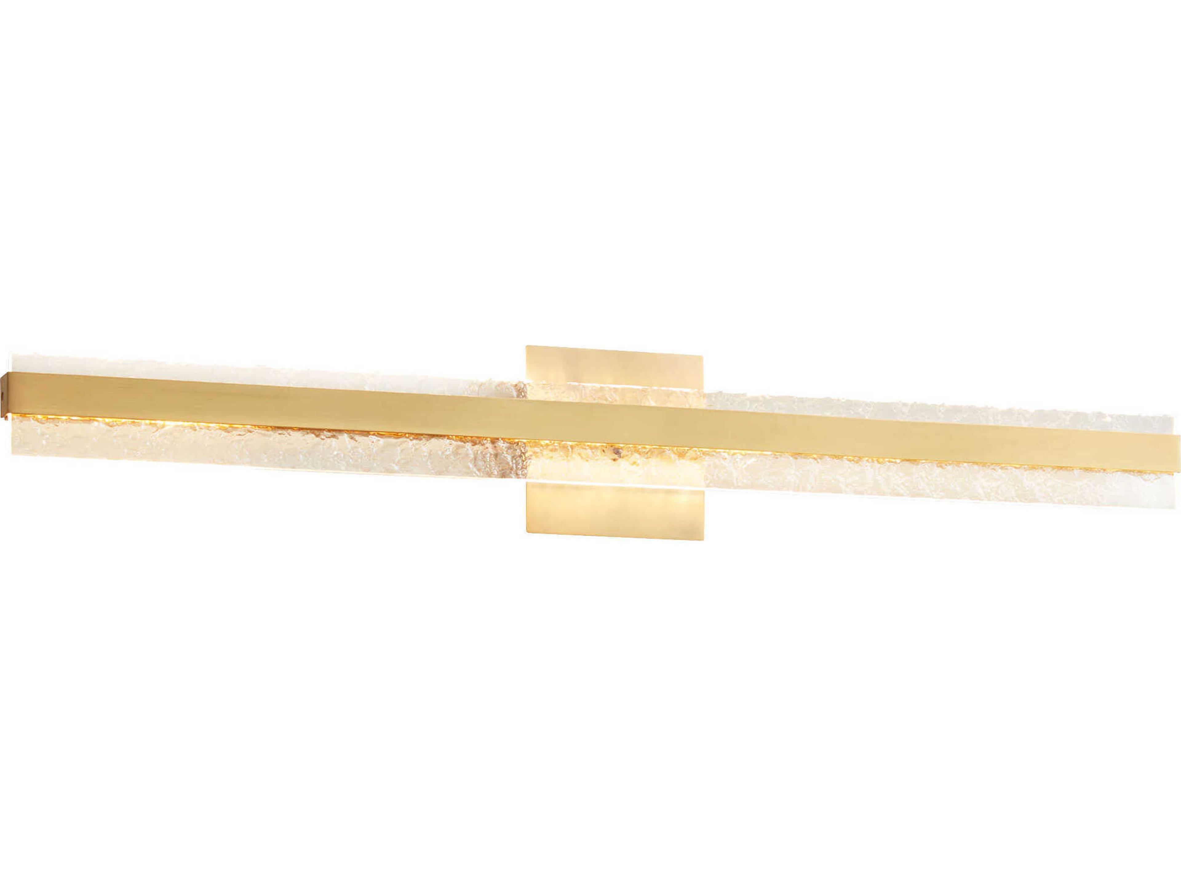 Oxygen by Quorum Antares 1-Light Aged Brass Vanity Light