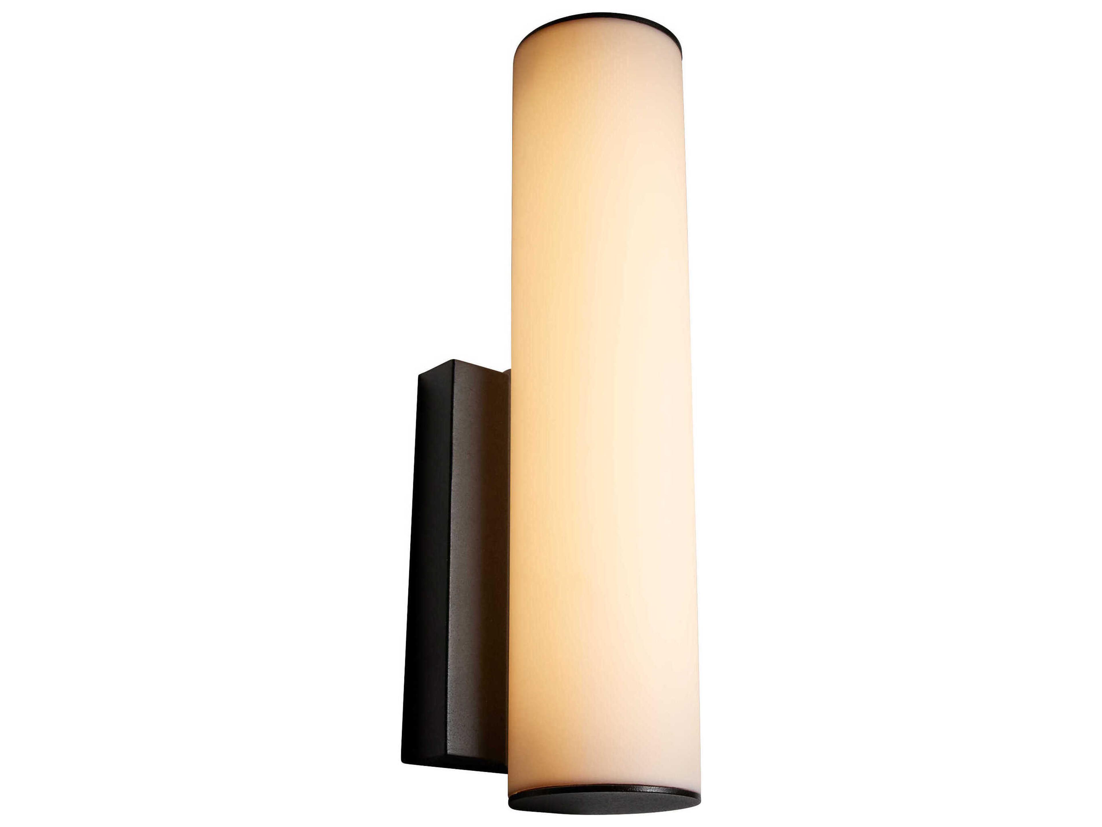 Oxygen by Quorum Fugit 1-Light Black Wall Sconce