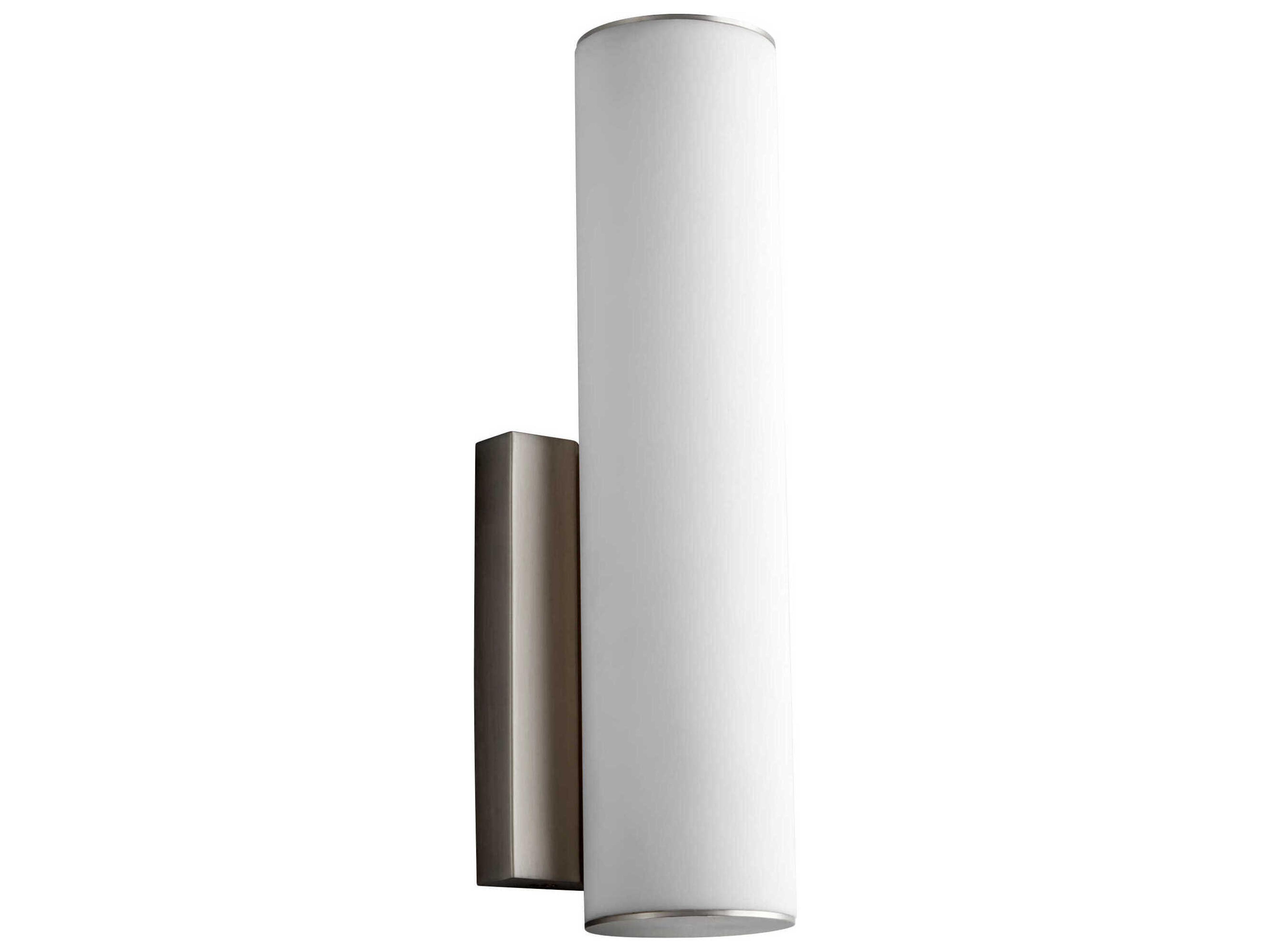 Fugit 1-Light Satin Nickel Wall Sconce