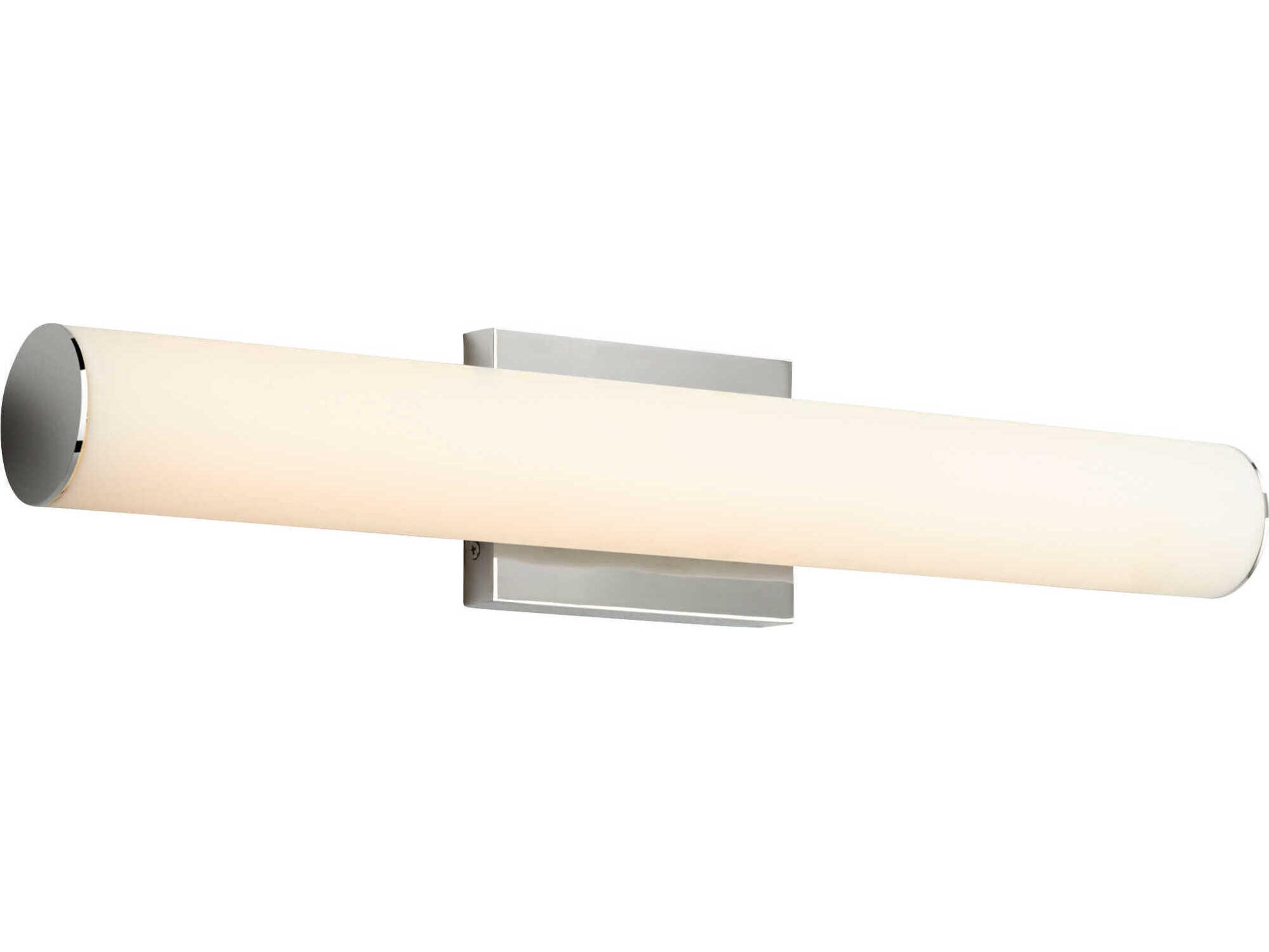 Oxygen by Quorum Fugit 2-Light Polished Nickel Vanity Light