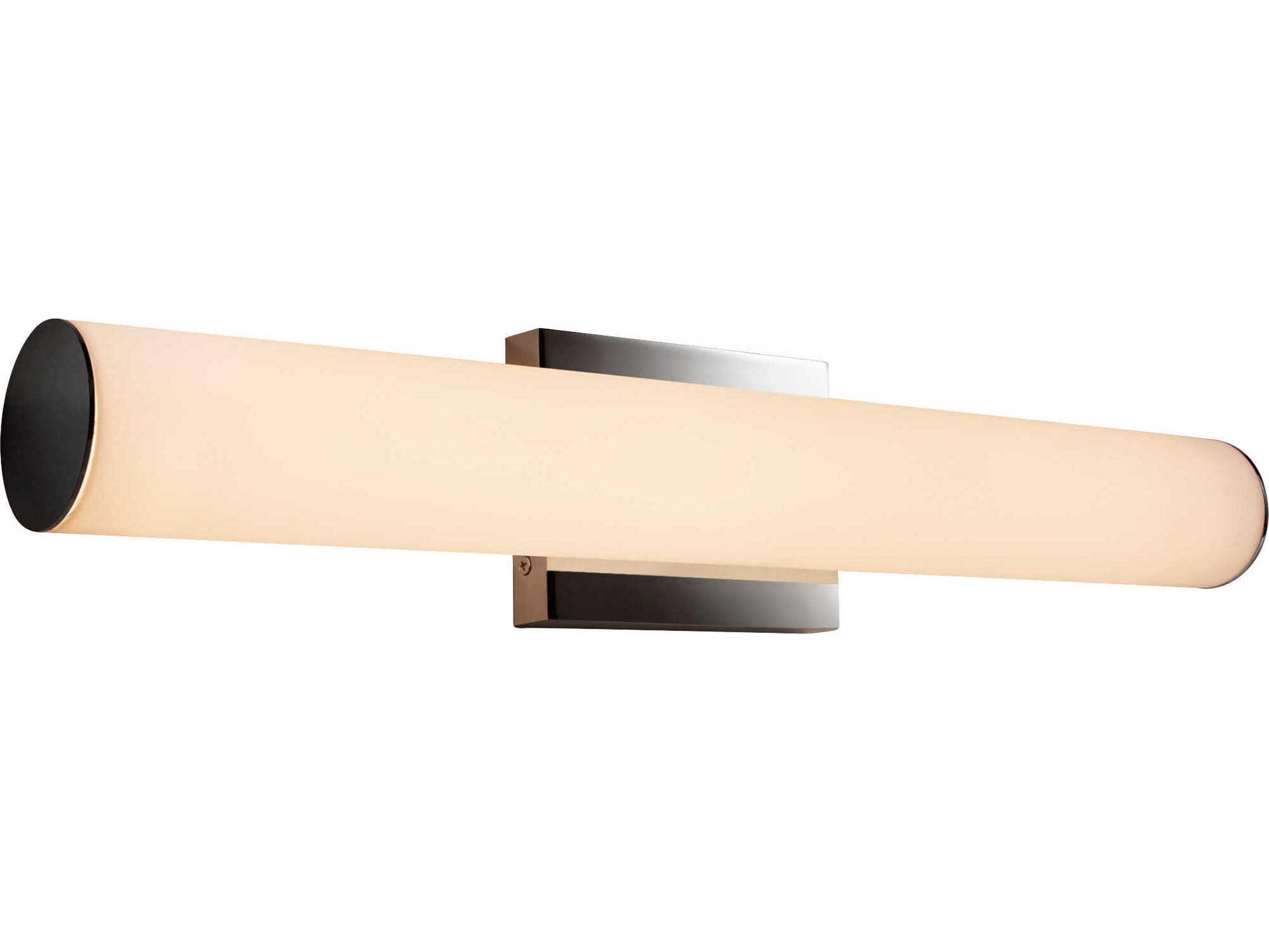 Oxygen by Quorum Fugit 2-Light Polished Nickel Vanity Light