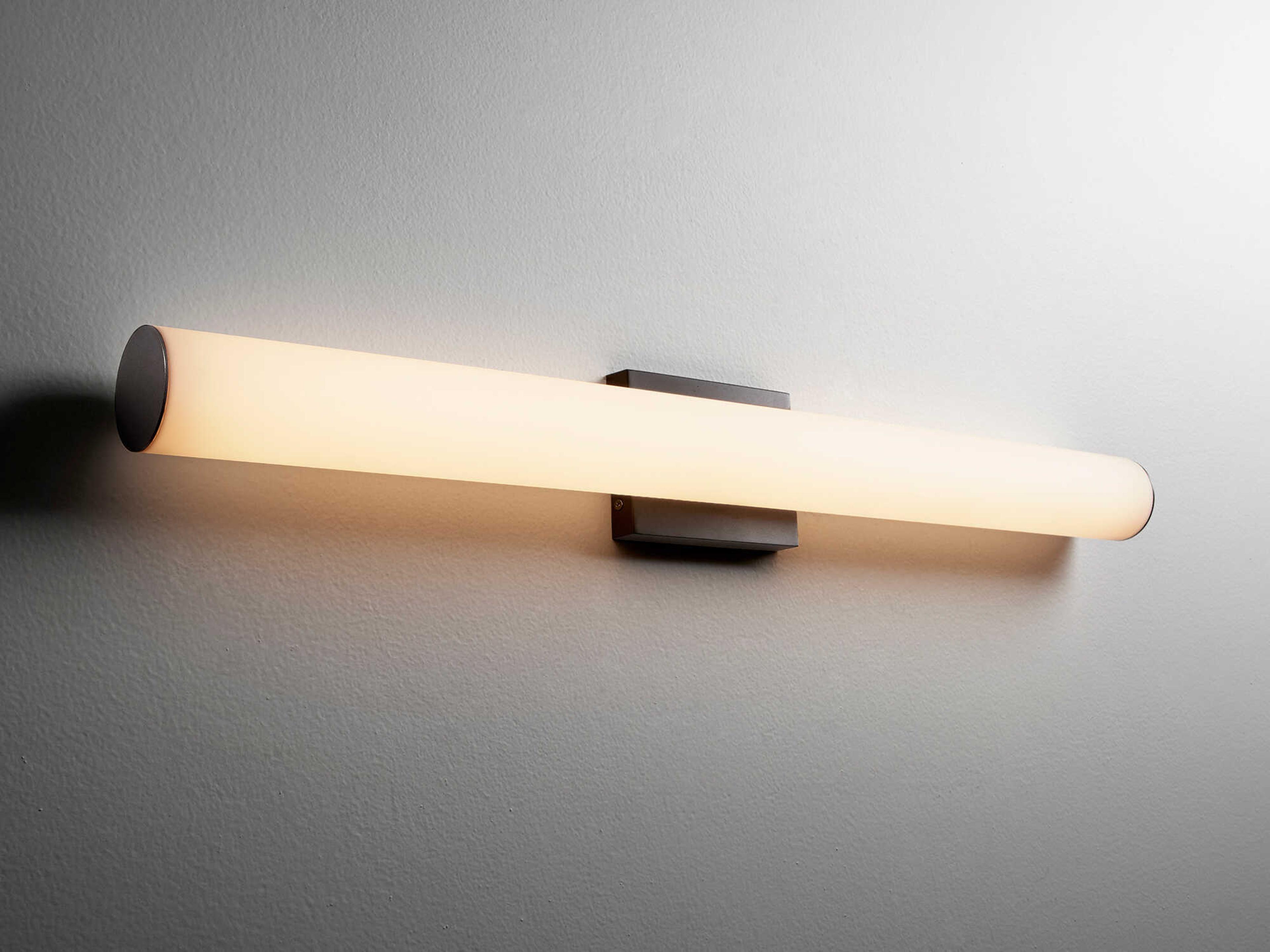 Oxygen by Quorum Fugit 2-Light Satin Nickel Vanity Light