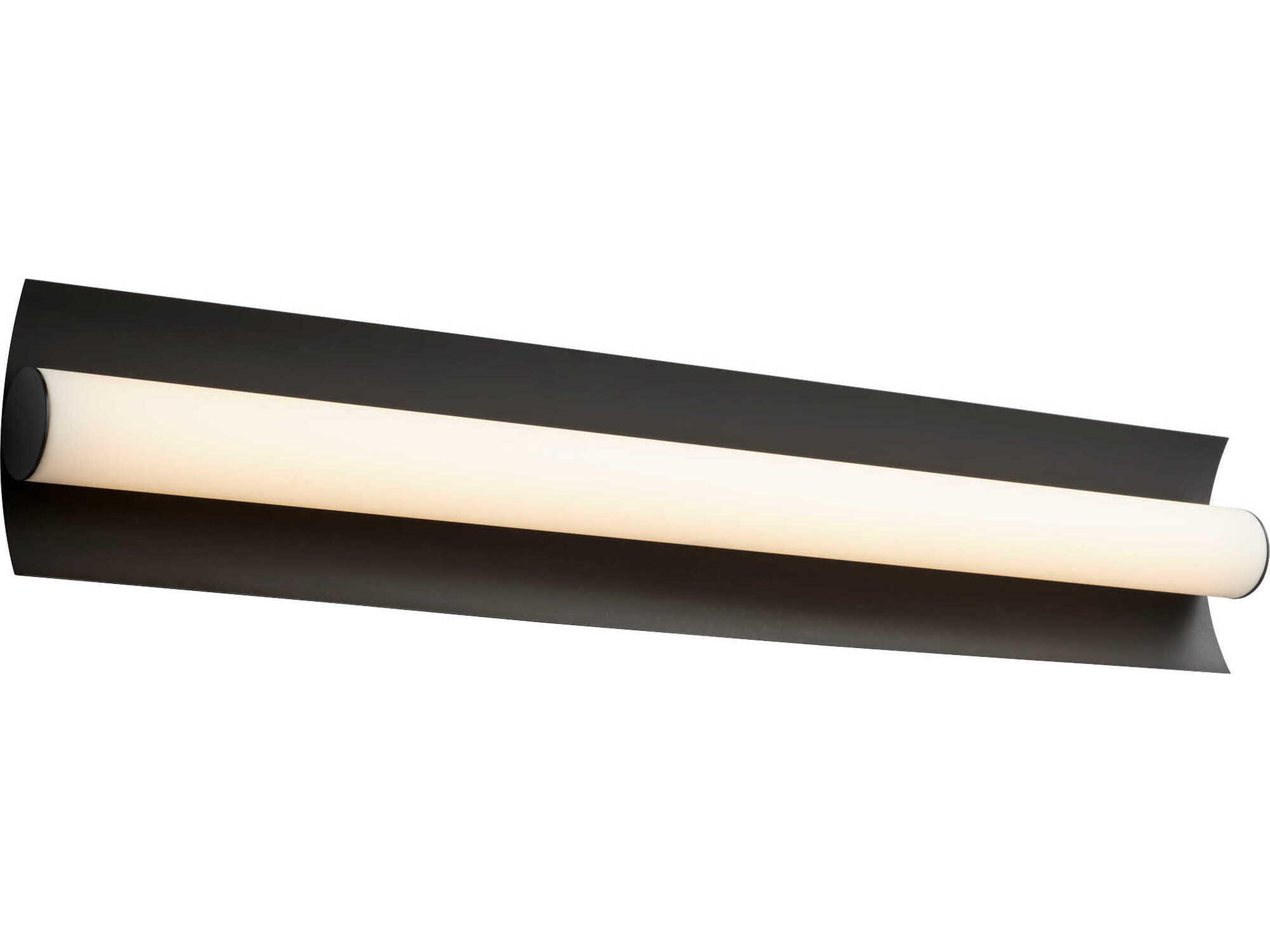 Oxygen by Quorum Wave 2-Light Black Vanity Light