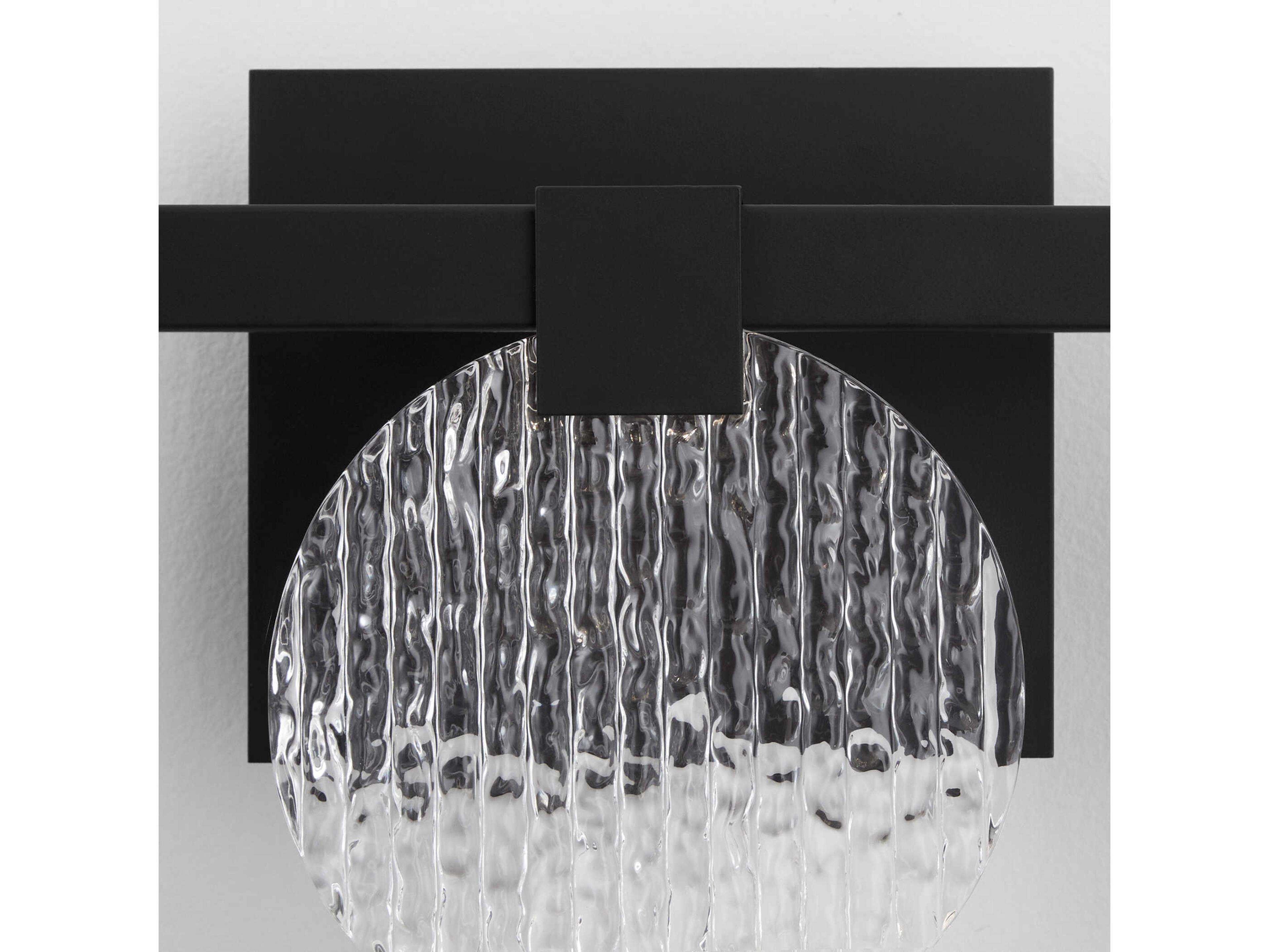 Oxygen by Quorum Axiom 5-Light Black Vanity Light